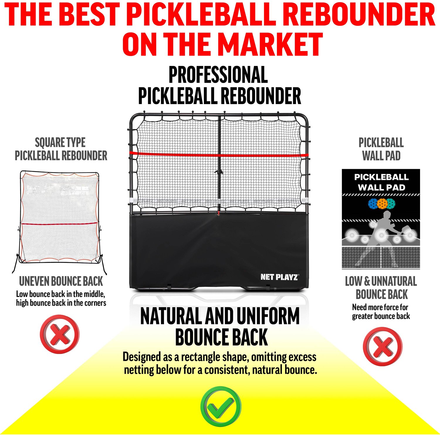 NetPlayz 6 ft Pickleball Rebounder                                                                                               - view number 4