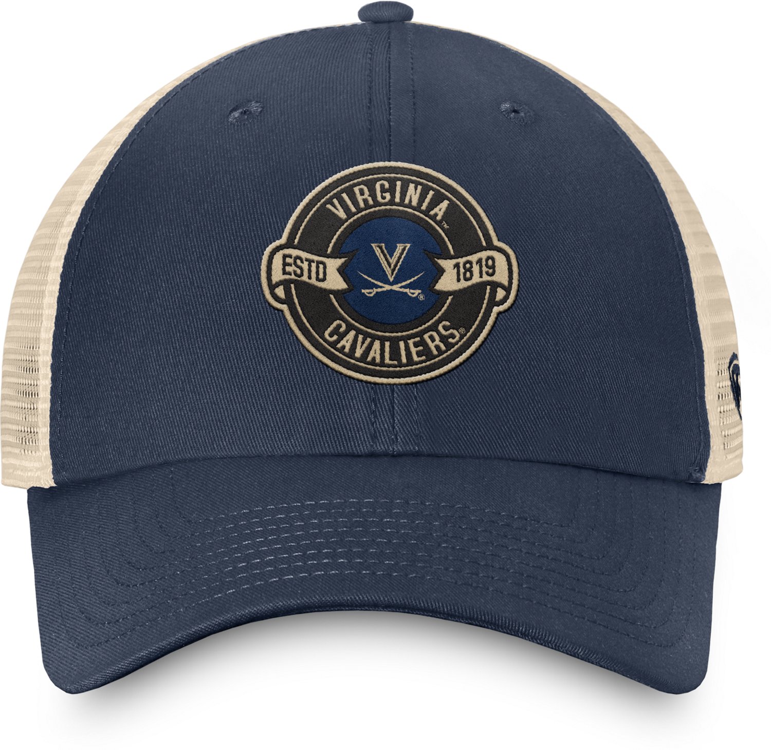 Top of the World Men's University of Virginia Heritage Lineage Unstructured Snapback Cap - view number 2