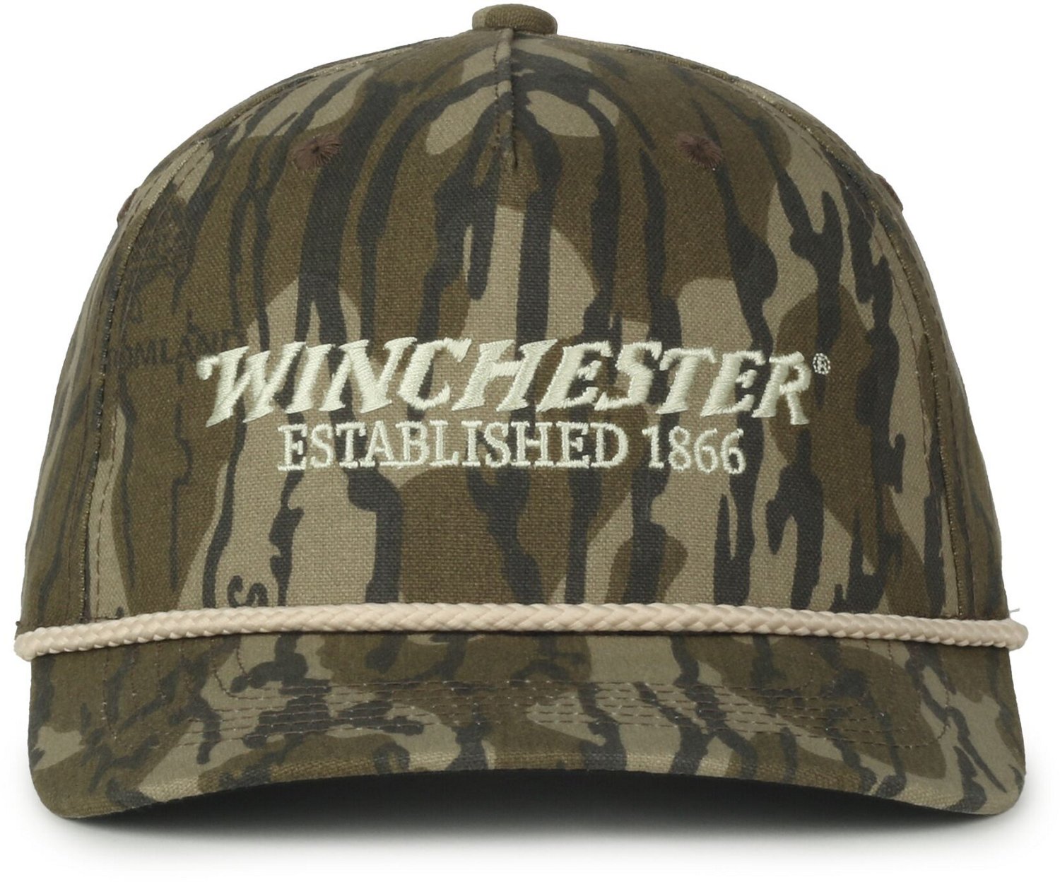 Winchester Men’s Rope Mid-Profile Adjustable Hunting Cap                                                                       - view number 2