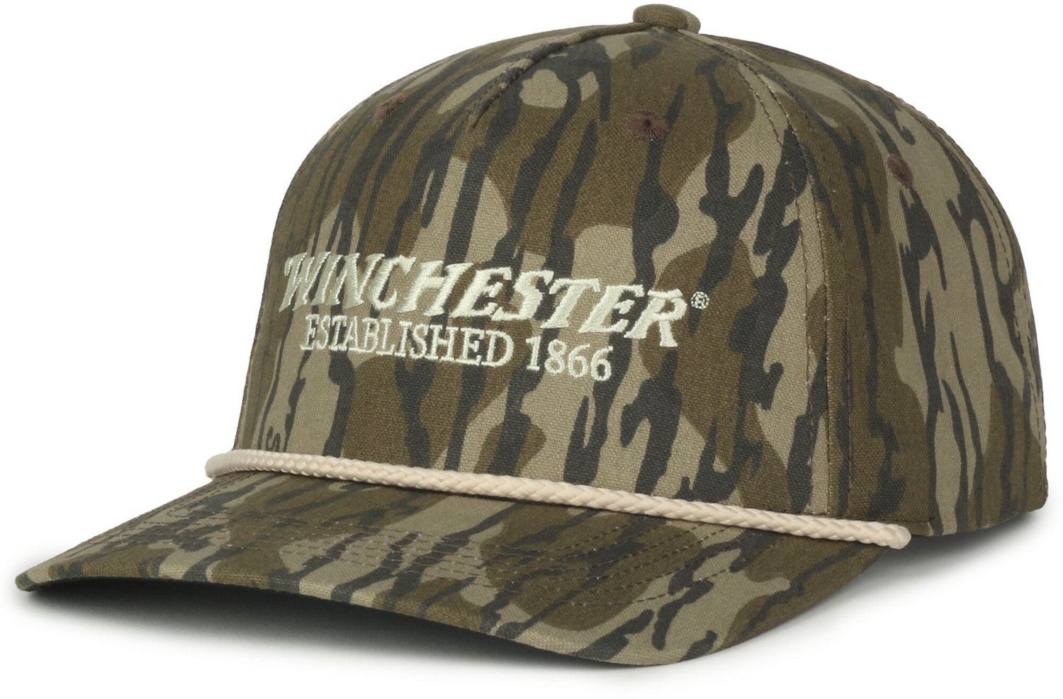 Winchester Men’s Rope Mid-Profile Adjustable Hunting Cap                                                                       - view number 3