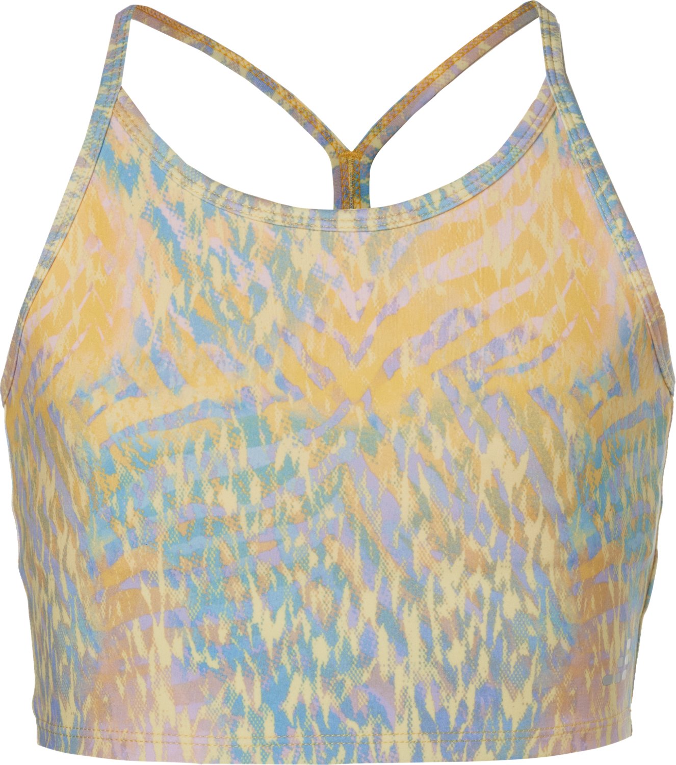 BCG Girls' Longline Printed Sports Bra                                                                                           - view number 3
