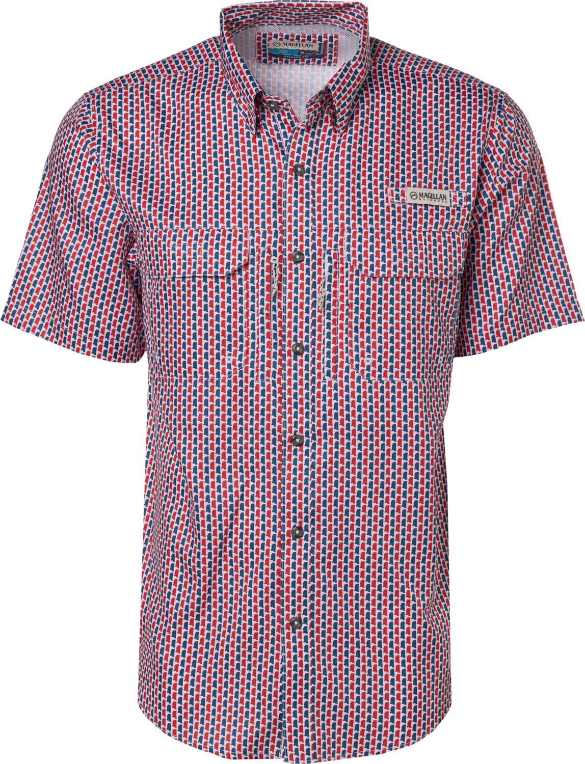 Magellan Outdoors Men's Mississippi Local State Print Shirt - view number 3