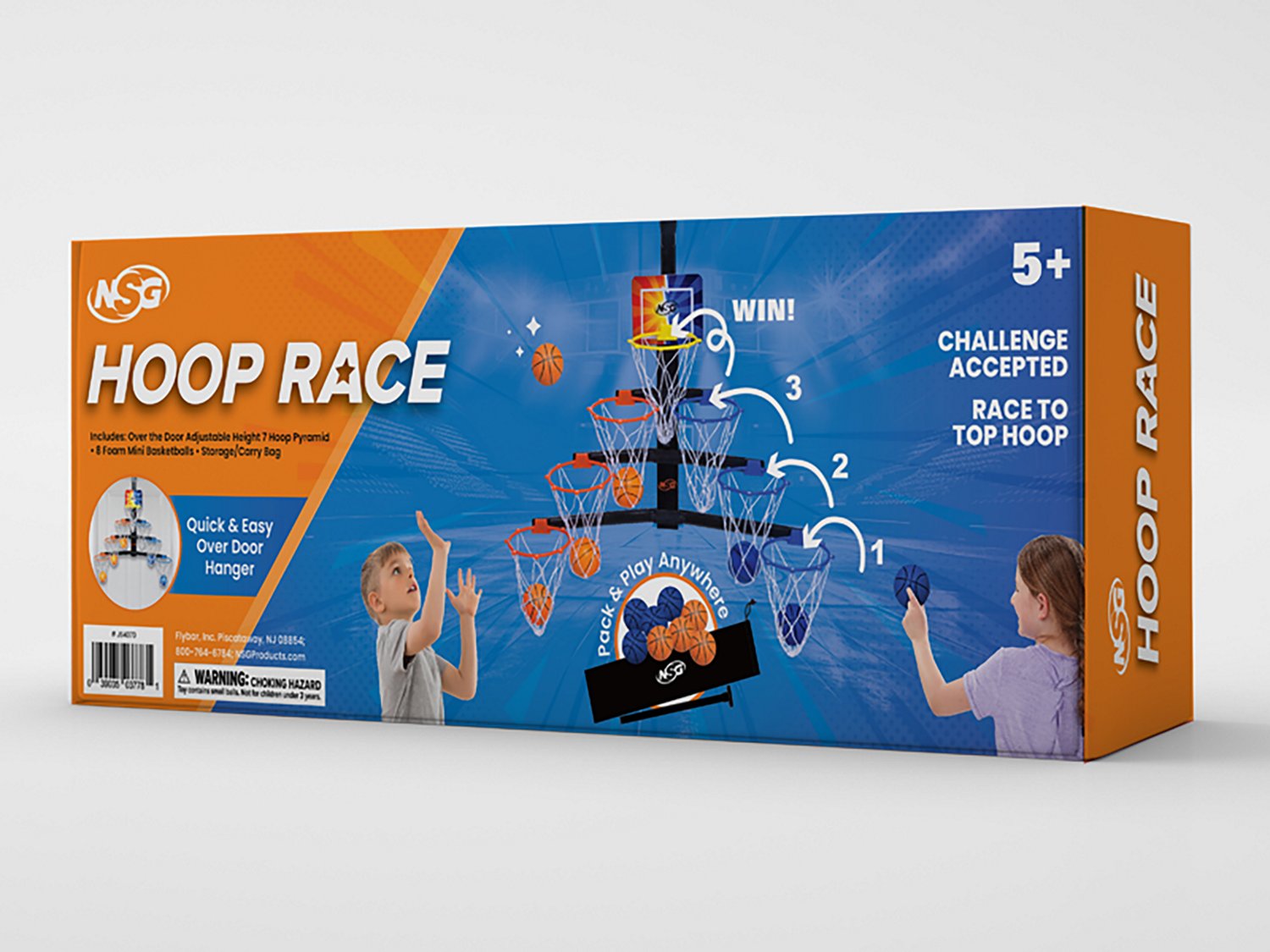 NSG Over the Door Hoop Race Game - view number 4