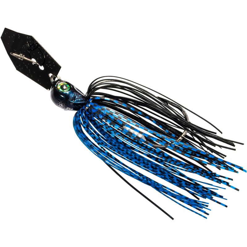 Photos - Lure / Spinner Z-MAN Tungsten Chatterbait Elite Evo 1/2 oz Jig 1-Pack Black/Blue, 3/8 Oz - Frsh Water Wire Baits at Academy Sports CBET38-0 