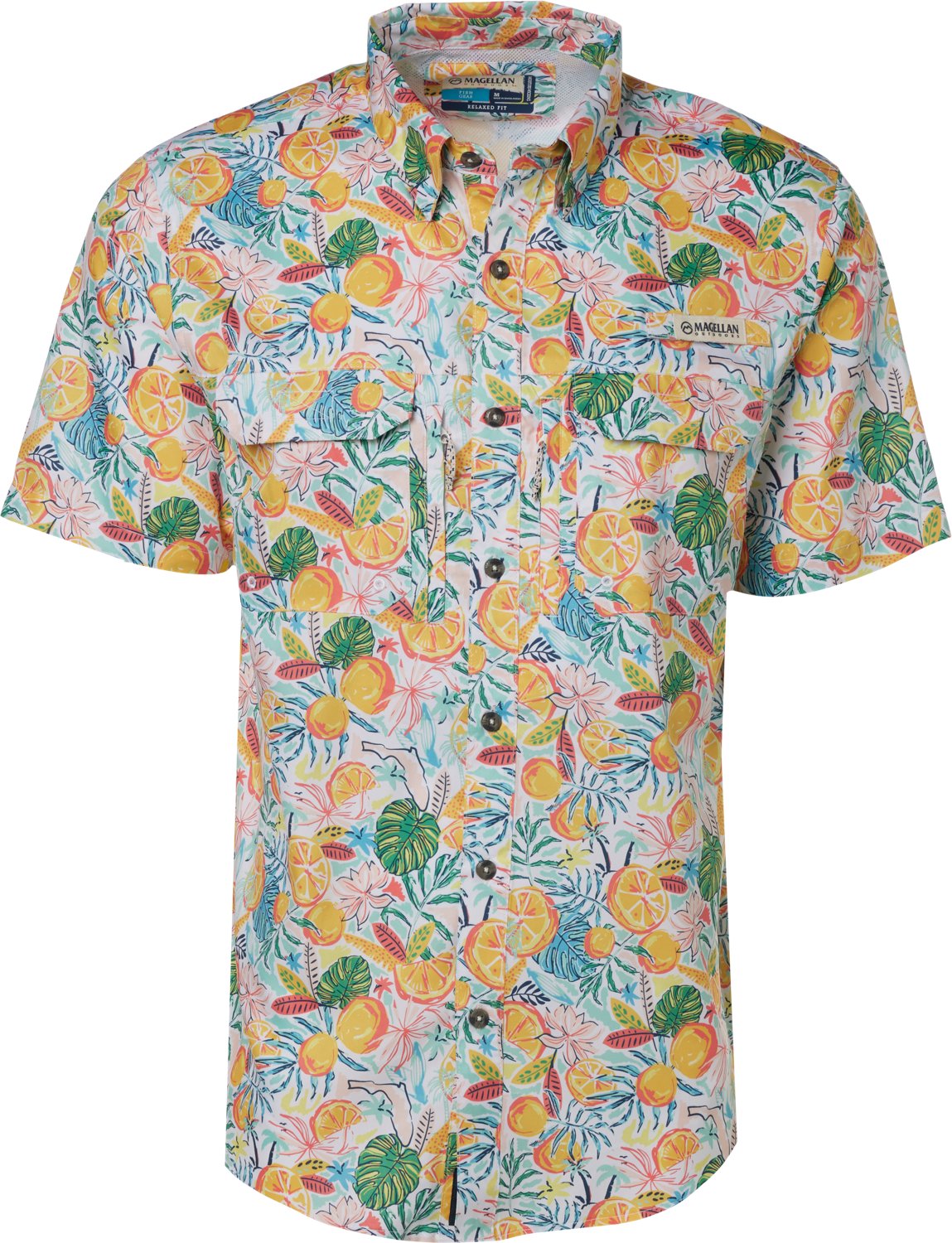 Magellan Outdoors Men's Florida Local State Print Shirt - view number 1