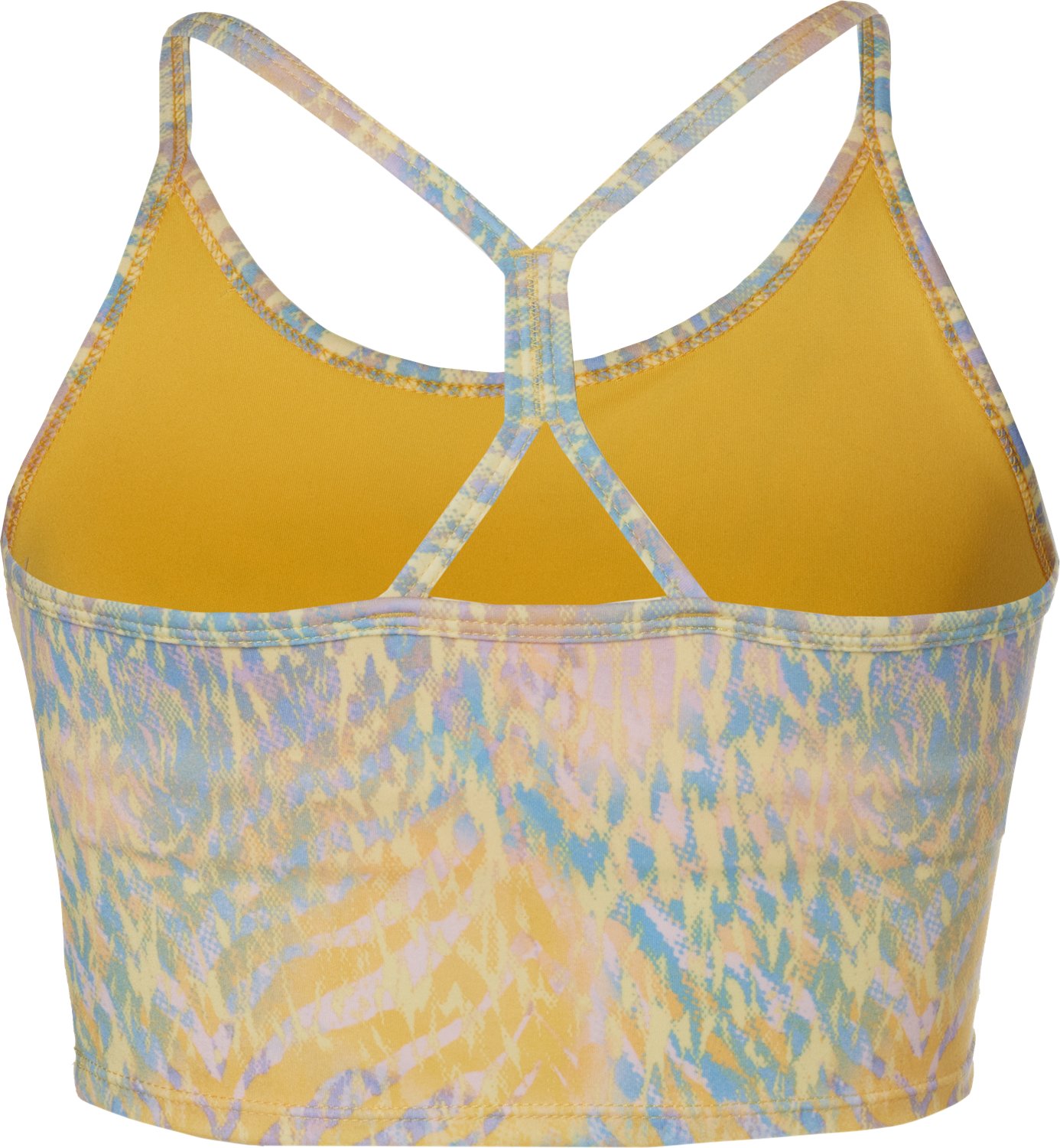BCG Girls' Longline Printed Sports Bra                                                                                           - view number 4