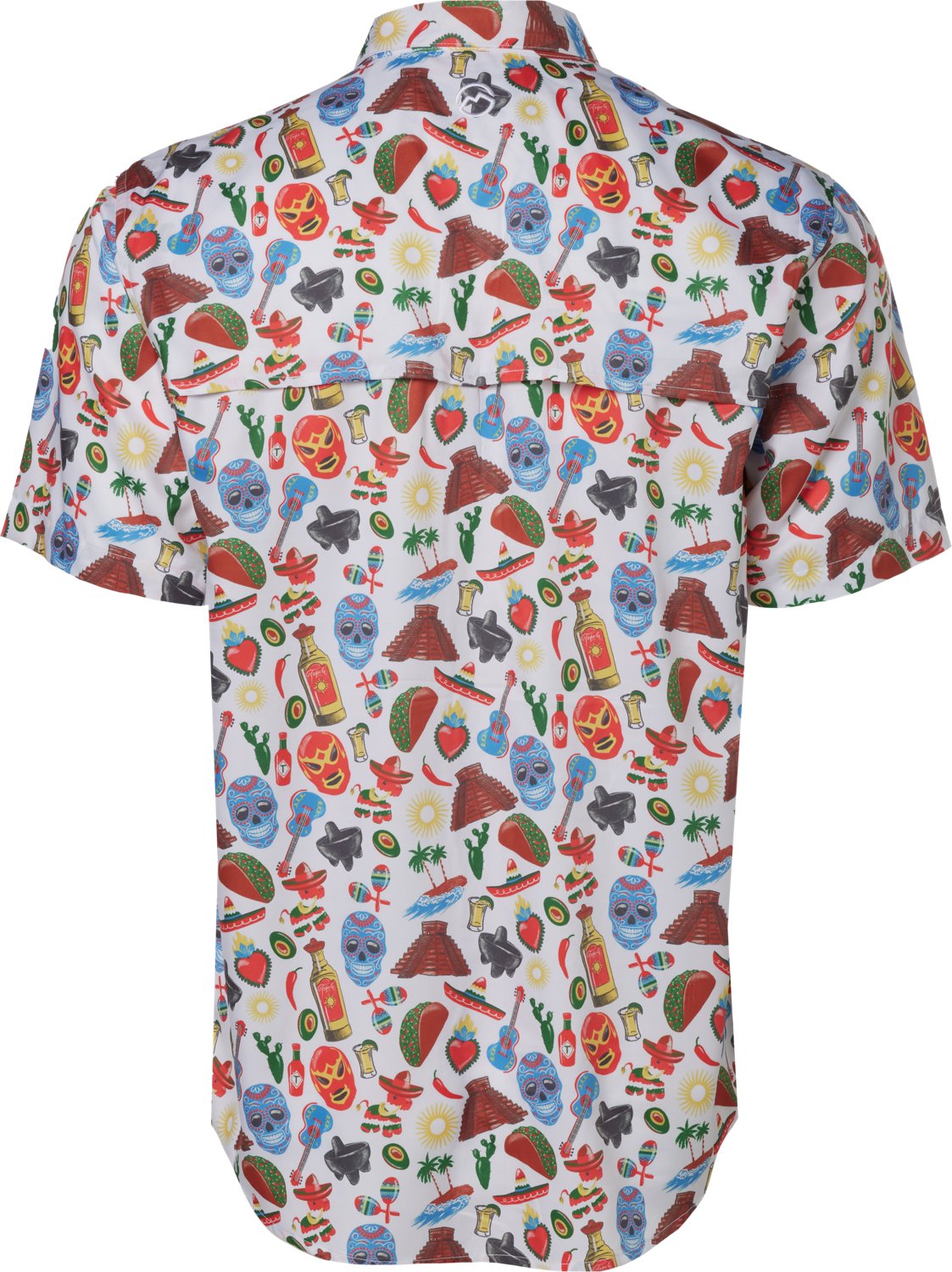 Magellan Outdoors Men's Mexico Print Fishing Shirt - view number 2