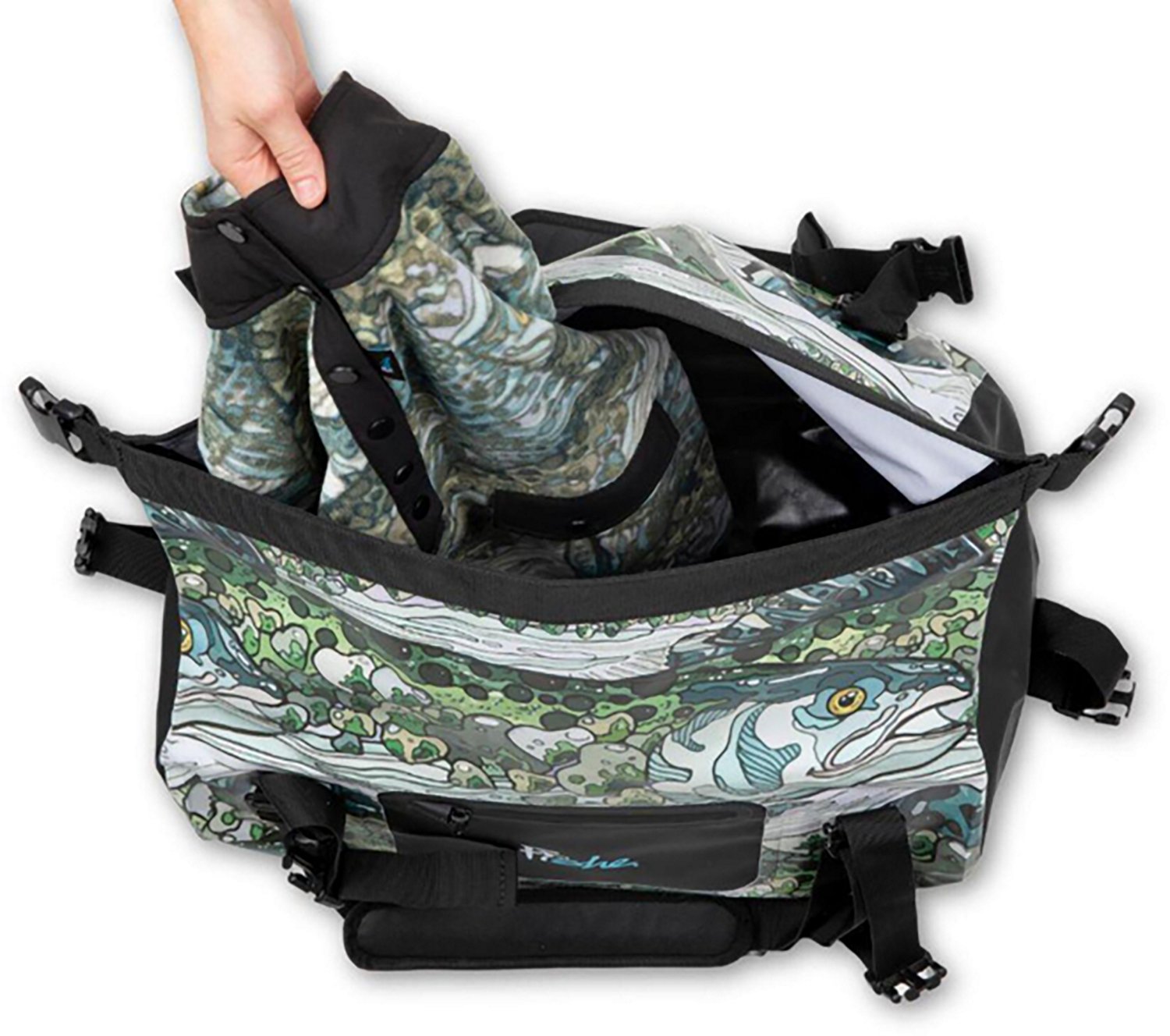Fishe Steel My Heart Duffel Dry Bag - view number 3