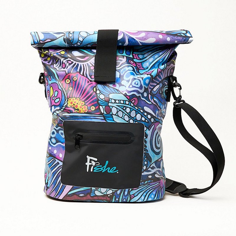 Fishe Steel My Heart Dry Bag Roll Tote Enchanted Grayling - Soft Tackle Bags at Academy Sports