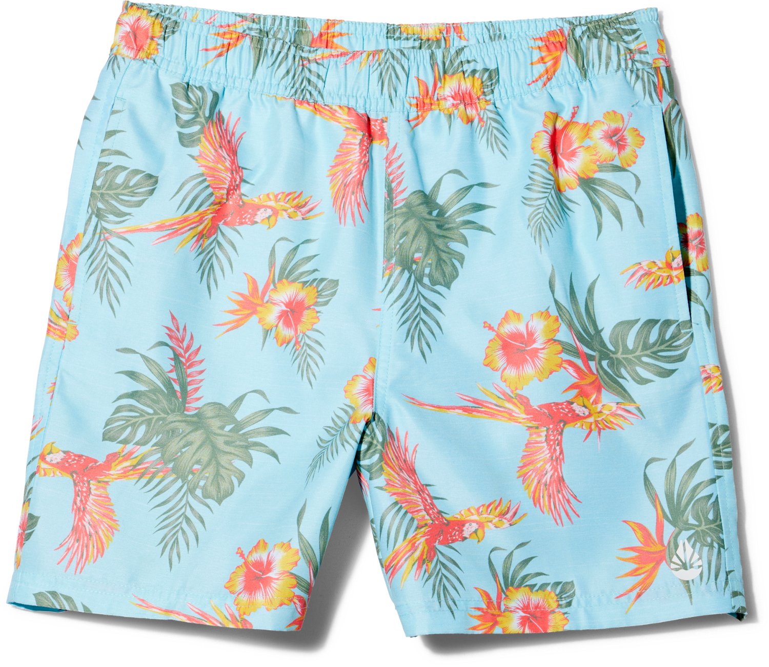 O'Rageous Boys' Parrot Printed Volley Shorts