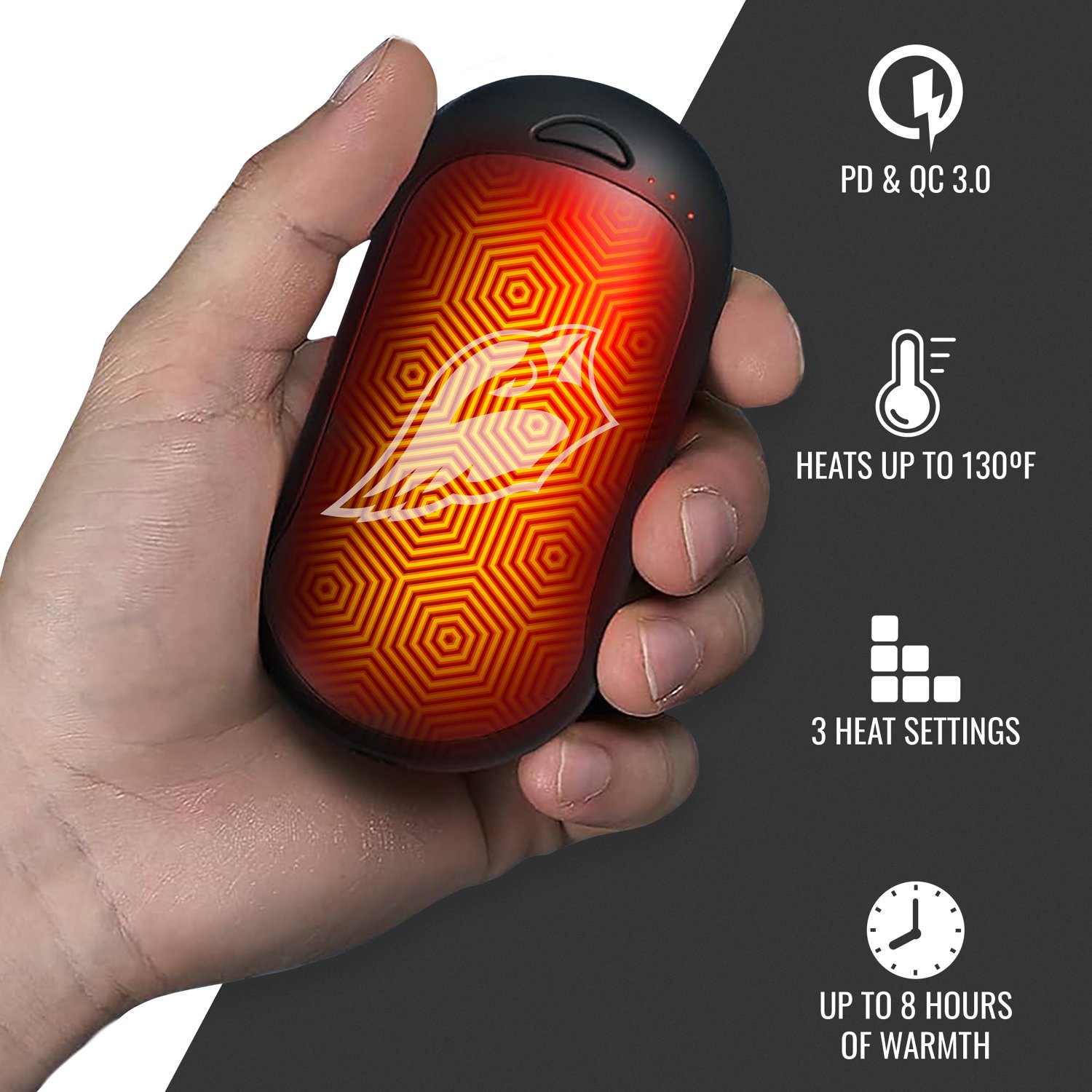 ActionHeat Cardinals Rechargeable Hand Warmer - view number 3