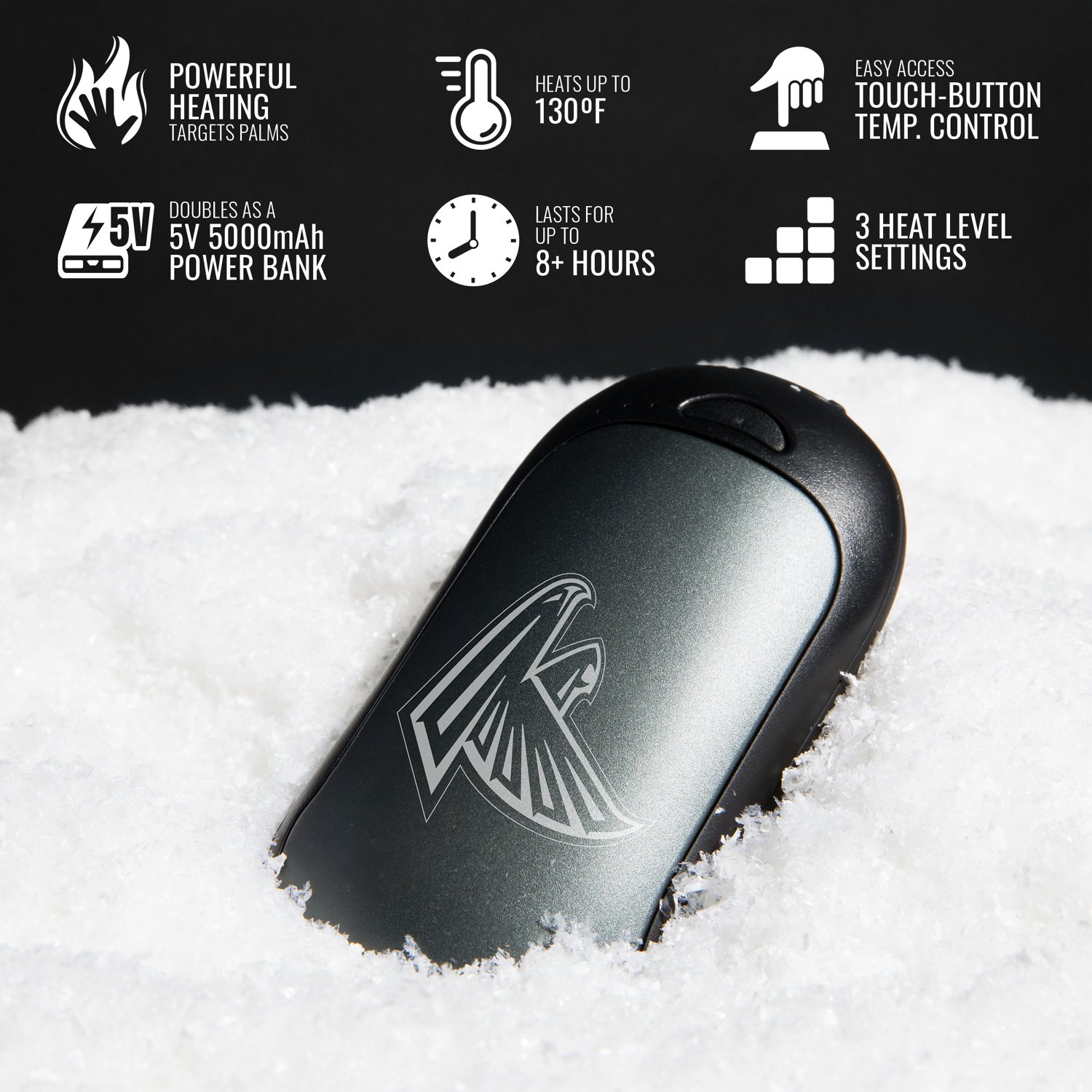 ActionHeat Falcons Rechargeable Hand Warmer                                                                                      - view number 4