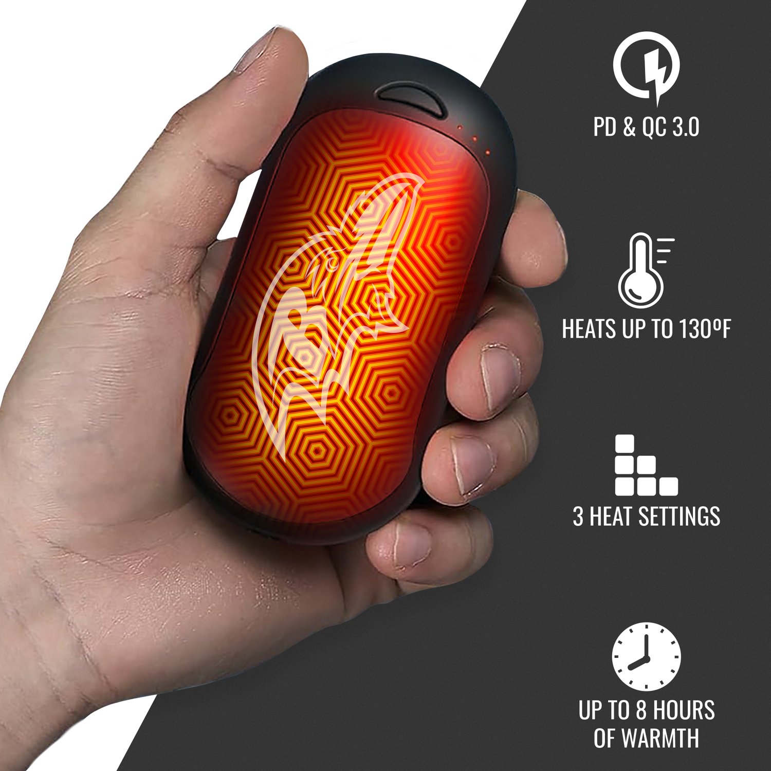 ActionHeat Ravens Rechargeable Hand Warmer                                                                                       - view number 3