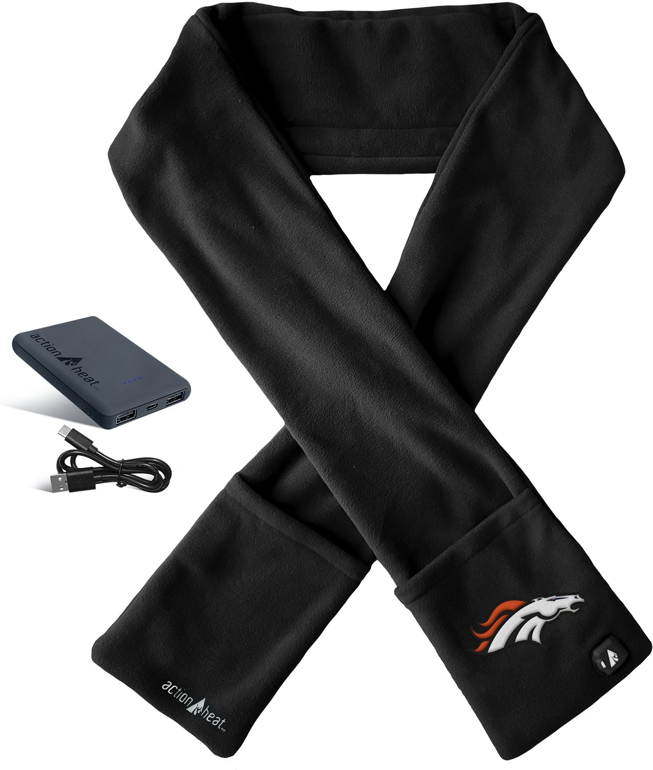 ActionHeat Broncos 5V Battery Heated Scarf                                                                                       - view number 2