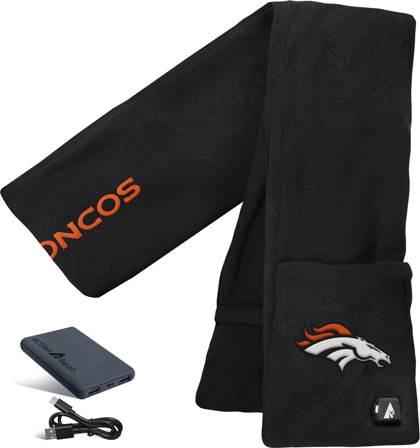 ActionHeat Broncos 5V Battery Heated Scarf                                                                                       - view number 3