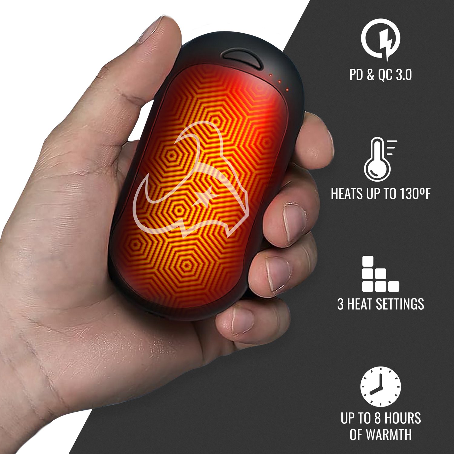 ActionHeat Texans Rechargeable Hand Warmer                                                                                       - view number 3