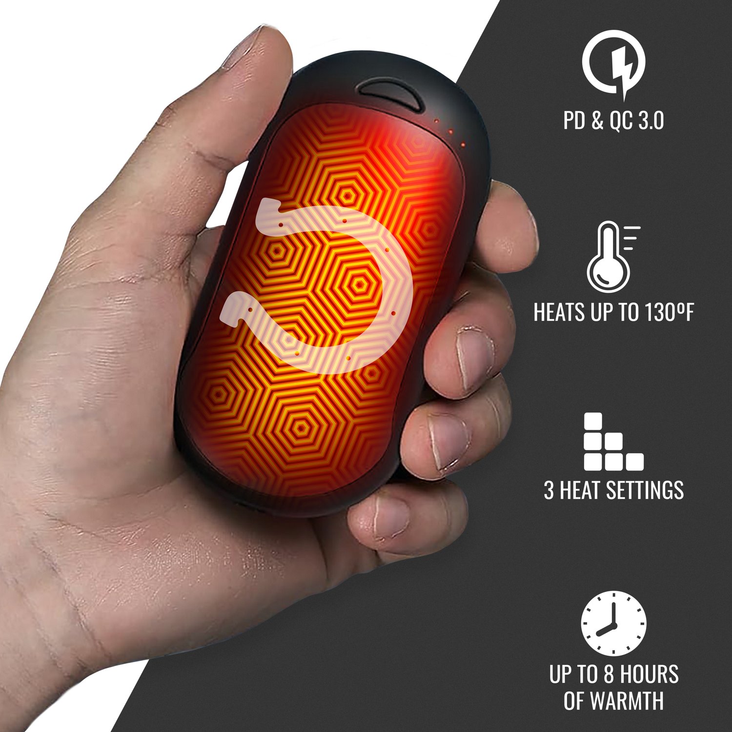 ActionHeat Colts Rechargeable Hand Warmer - view number 3