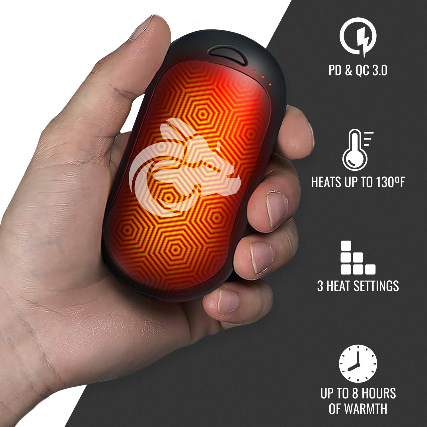 ActionHeat Rams Rechargeable Hand Warmer                                                                                         - view number 3