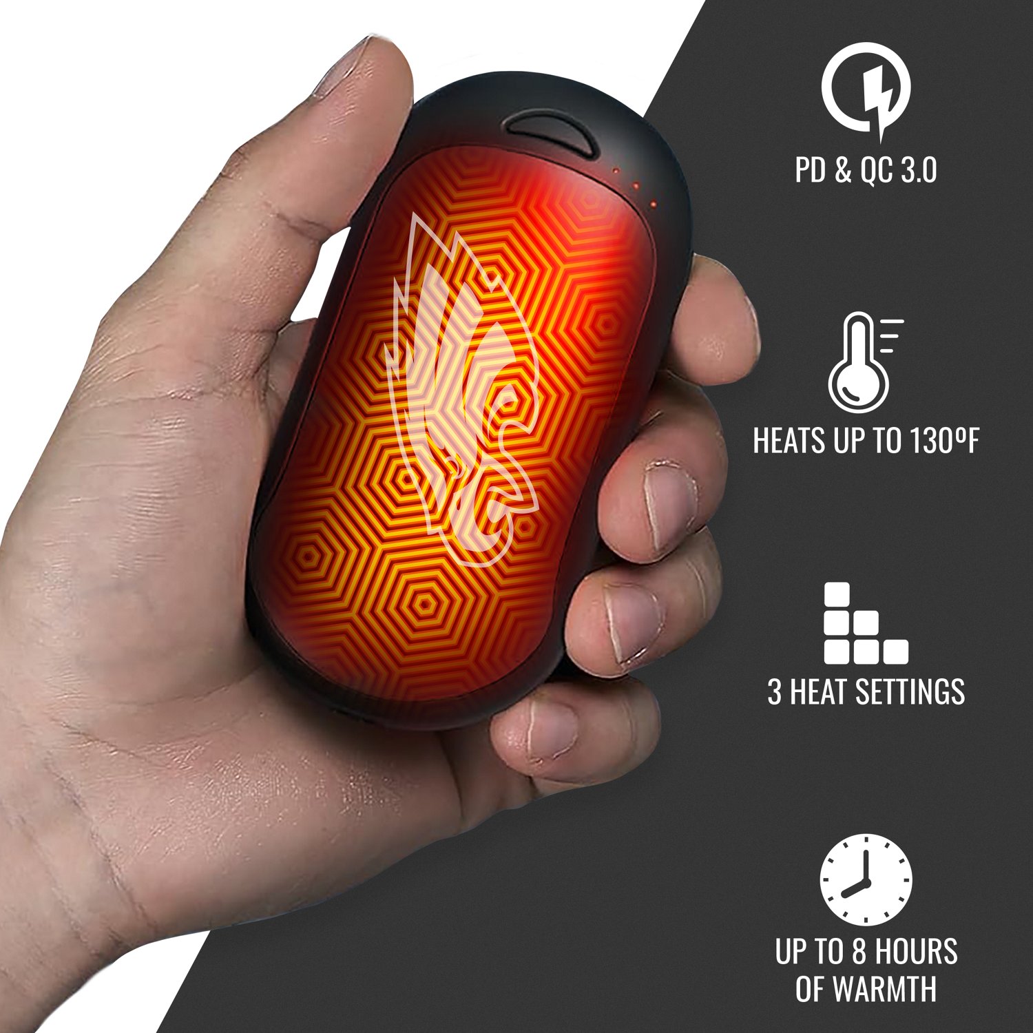 ActionHeat Eagles Rechargeable Hand Warmer - view number 3