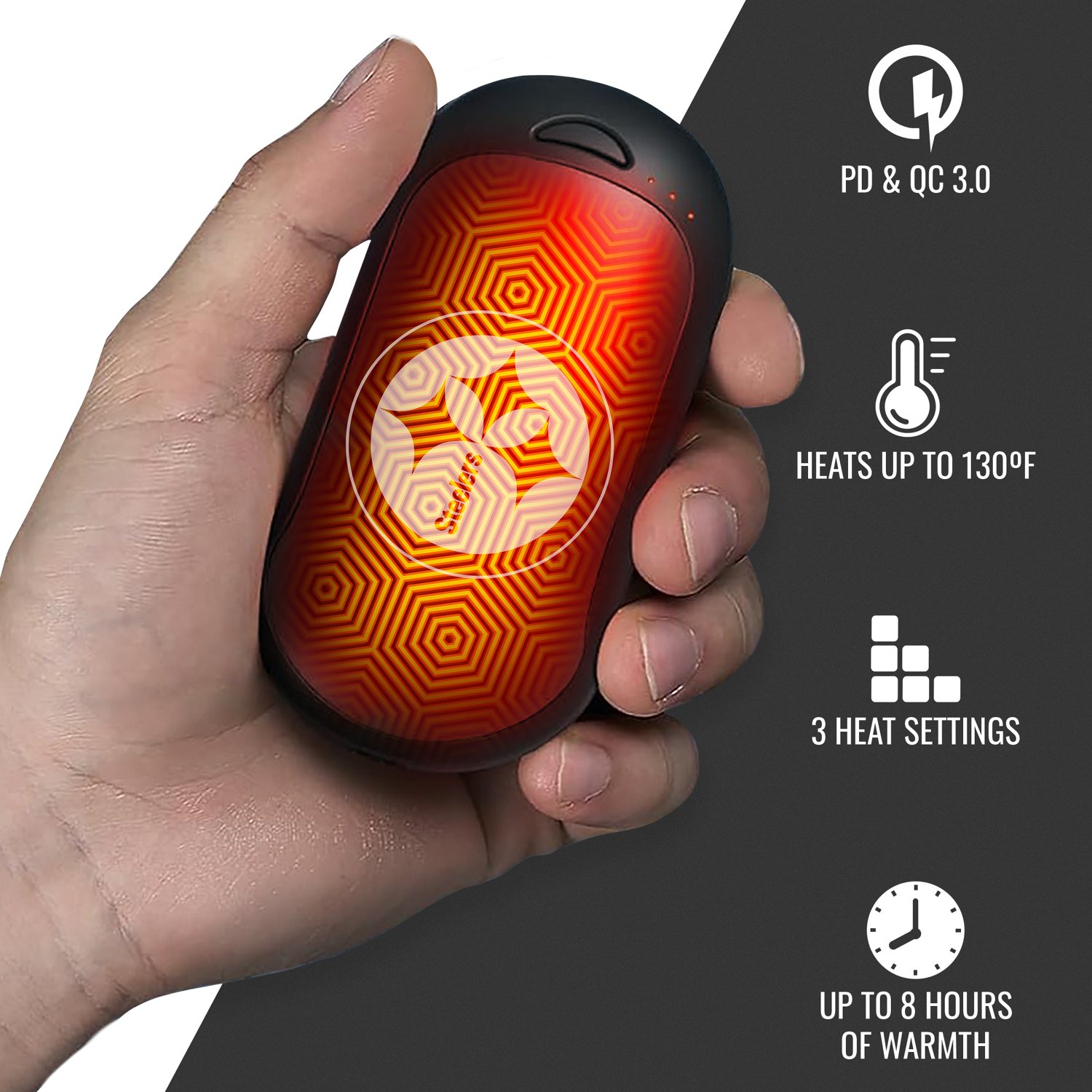 ActionHeat Steelers Rechargeable Hand Warmer - view number 3
