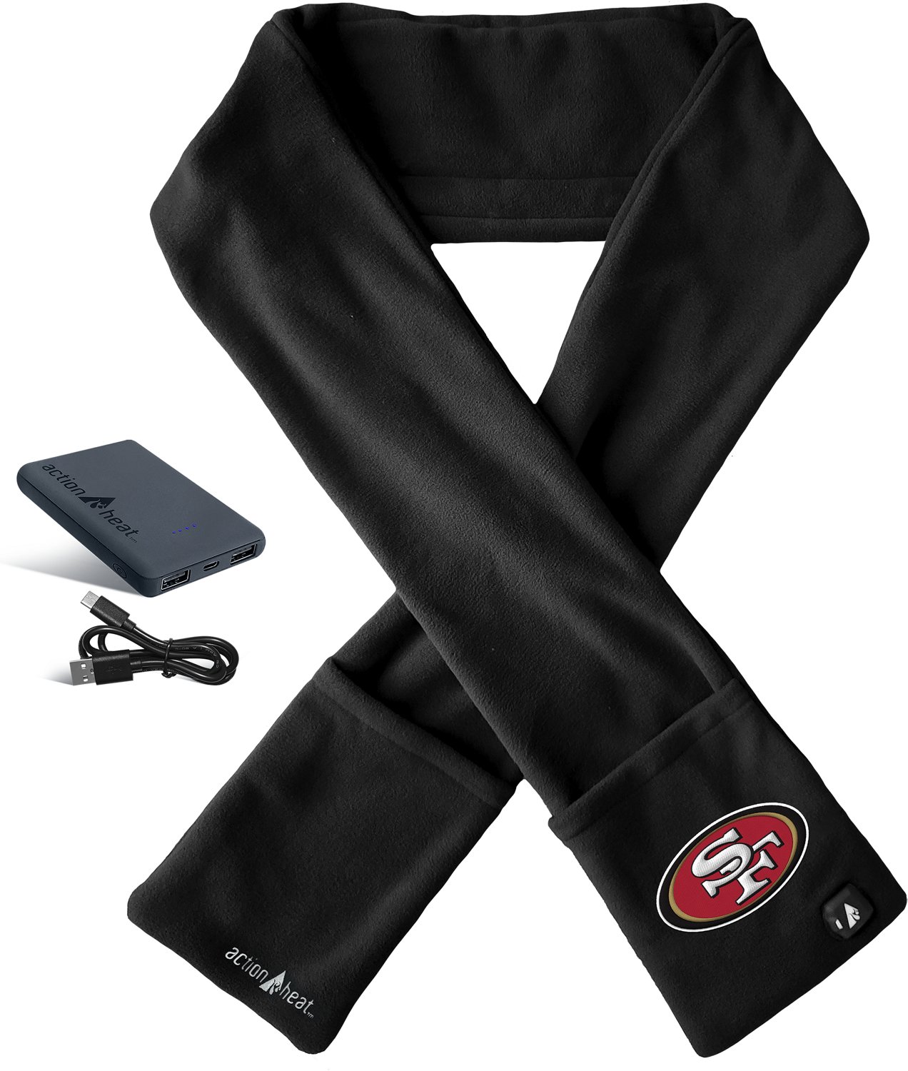 ActionHeat 49ers 5V Battery Heated Scarf                                                                                         - view number 2