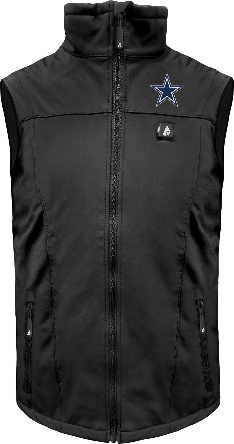 ActionHeat Men's Cowboys 5V Puffer Battery Heated Jacket - view number 2