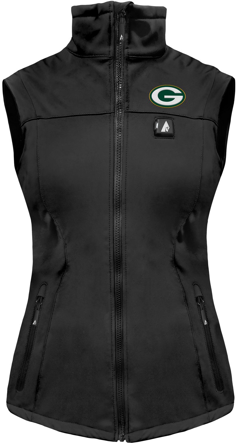 ActionHeat Women's Packers 5V Softshell Battery Heated Vest - view number 2