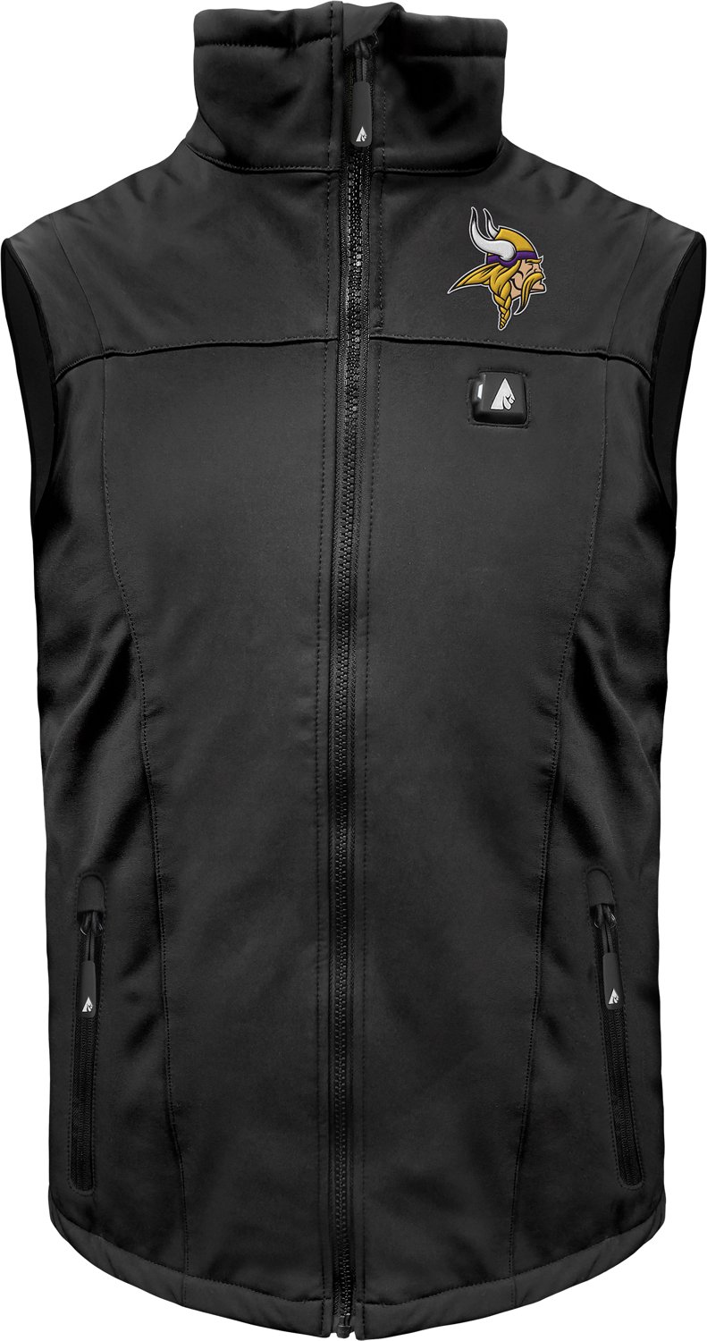 ActionHeat Men's Vikings 5V Softshell Battery Heated Vest - view number 2
