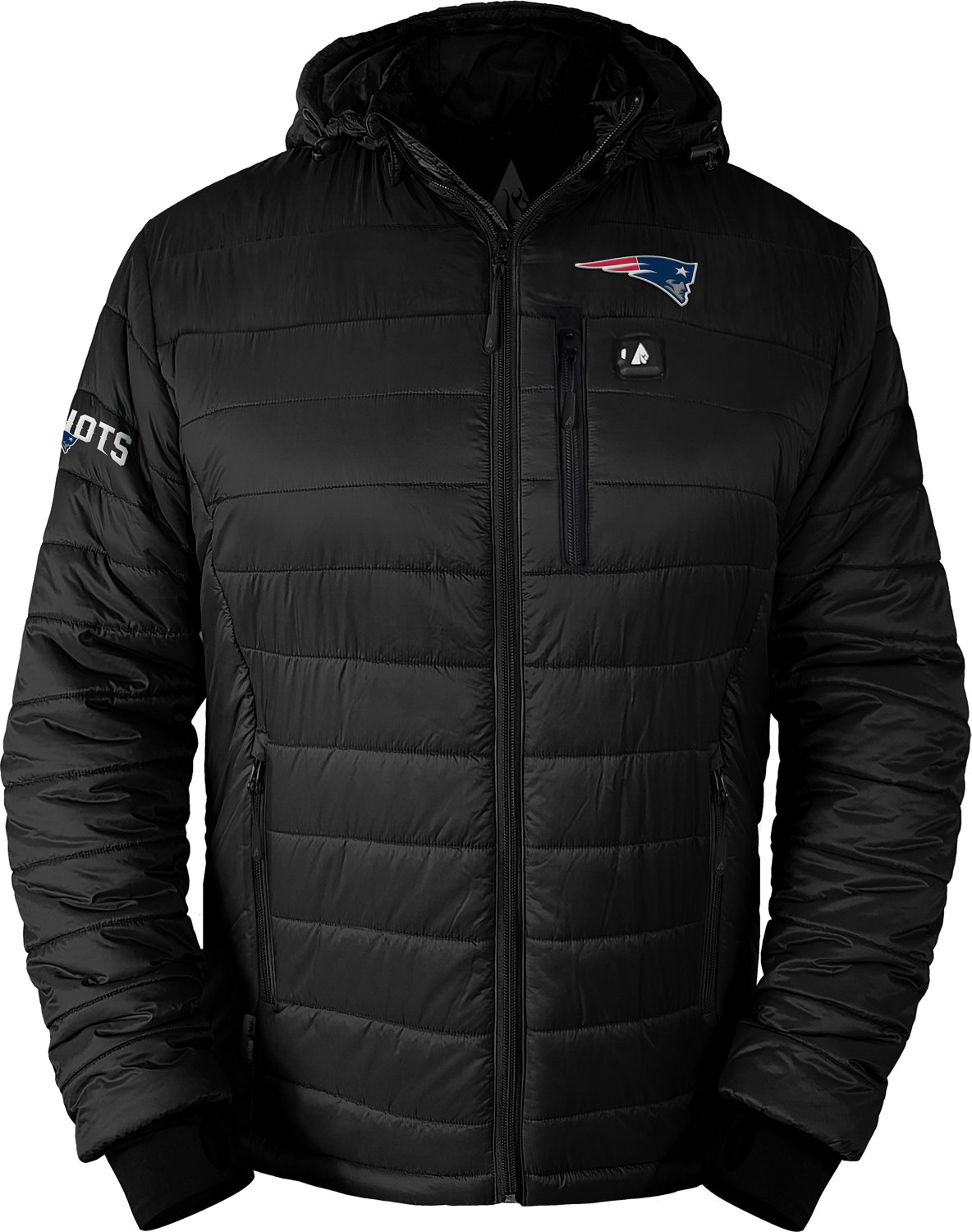 ActionHeat Men's New England Patriots 5V Puffer Battery Heated Jacket - view number 2