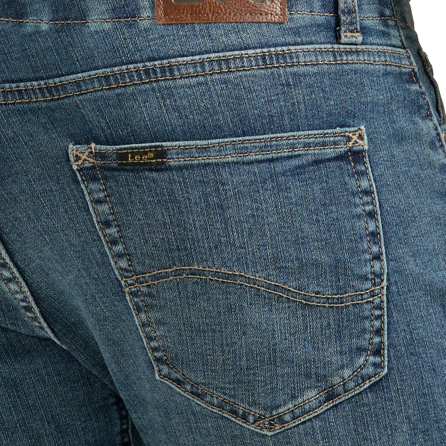Lee Men's Extreme Motion Slim Straight Leg Jeans - view number 6