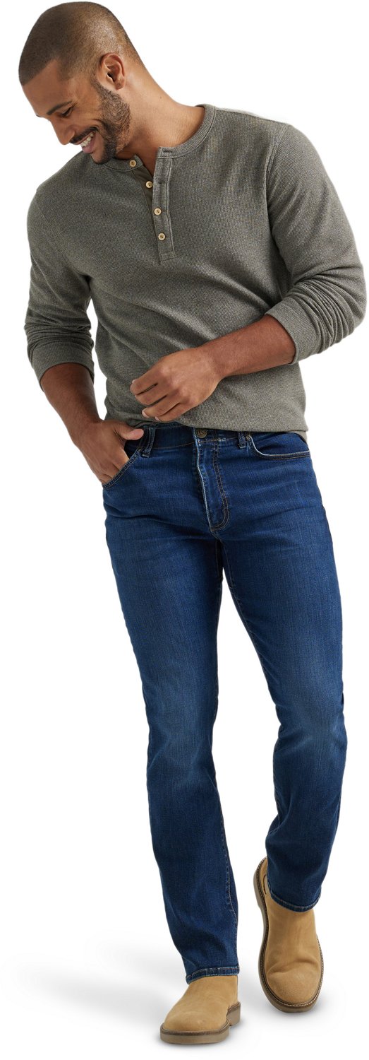 Lee Men's Extreme Motion Regular Fit Straight Leg Jeans - view number 6