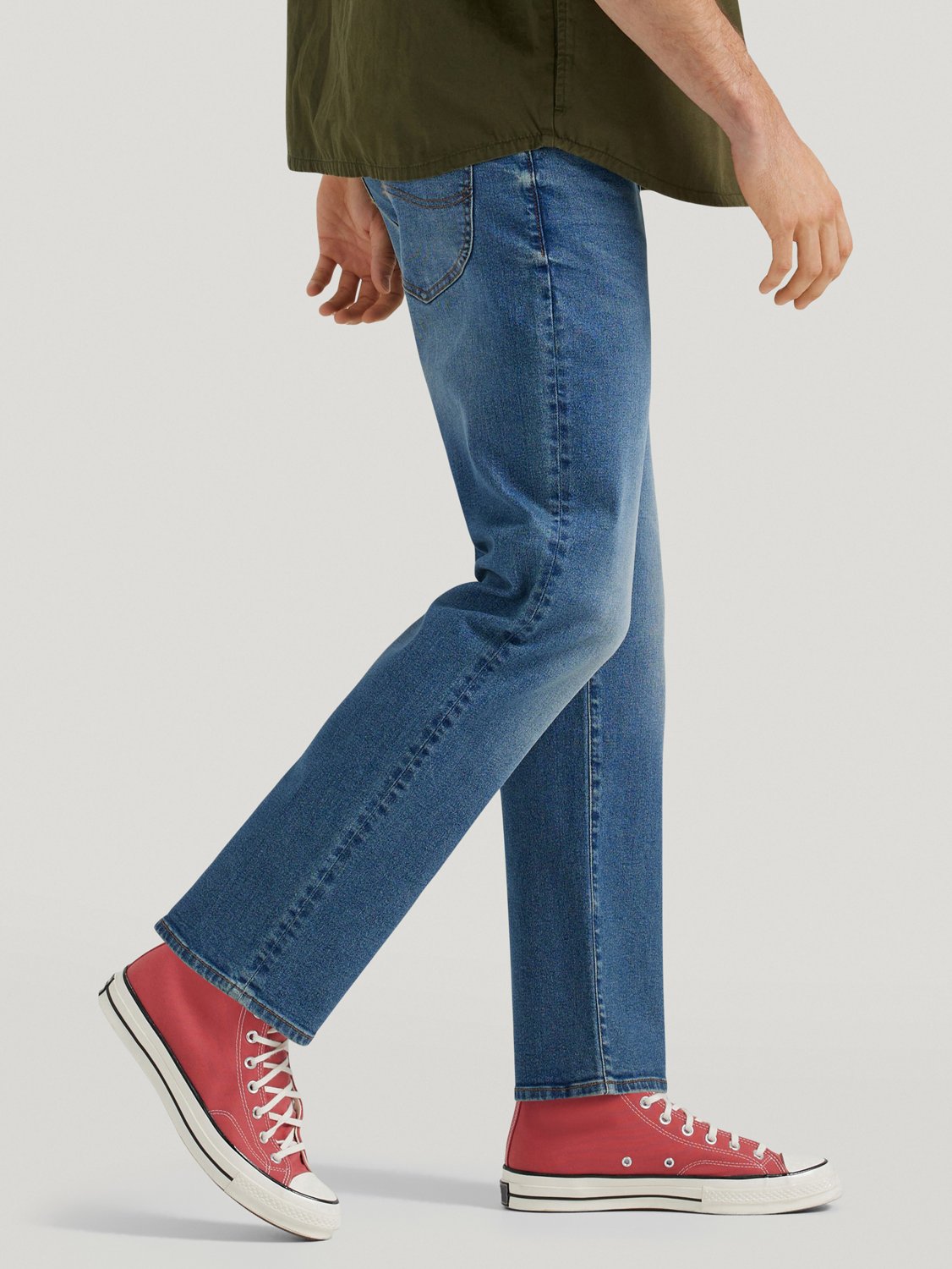 Lee Men's Extreme Motion Regular Fit Straight Leg Jeans - view number 2
