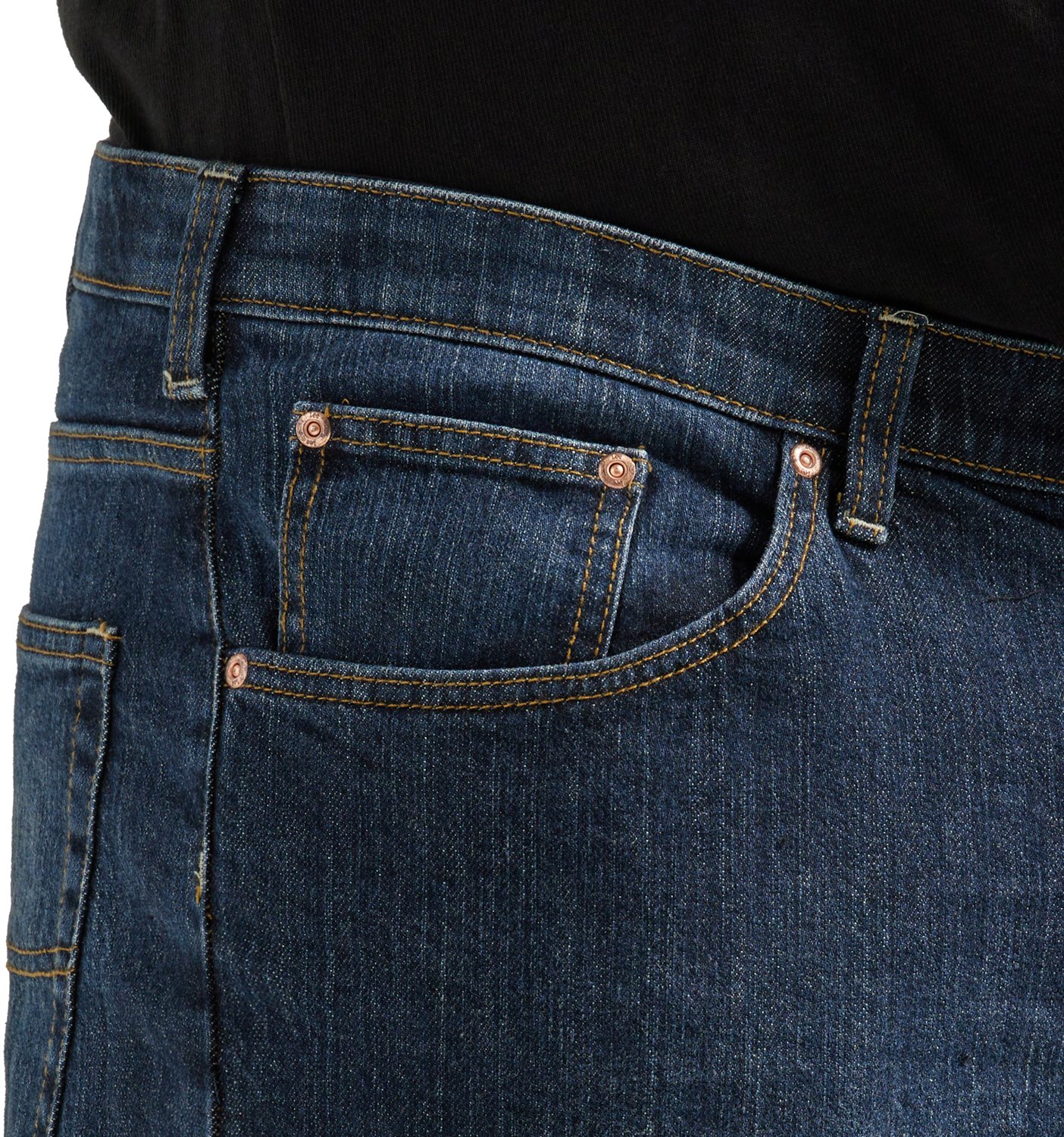 Lee Men's Big & Tall Loose Fit Straight Leg Jeans - view number 4