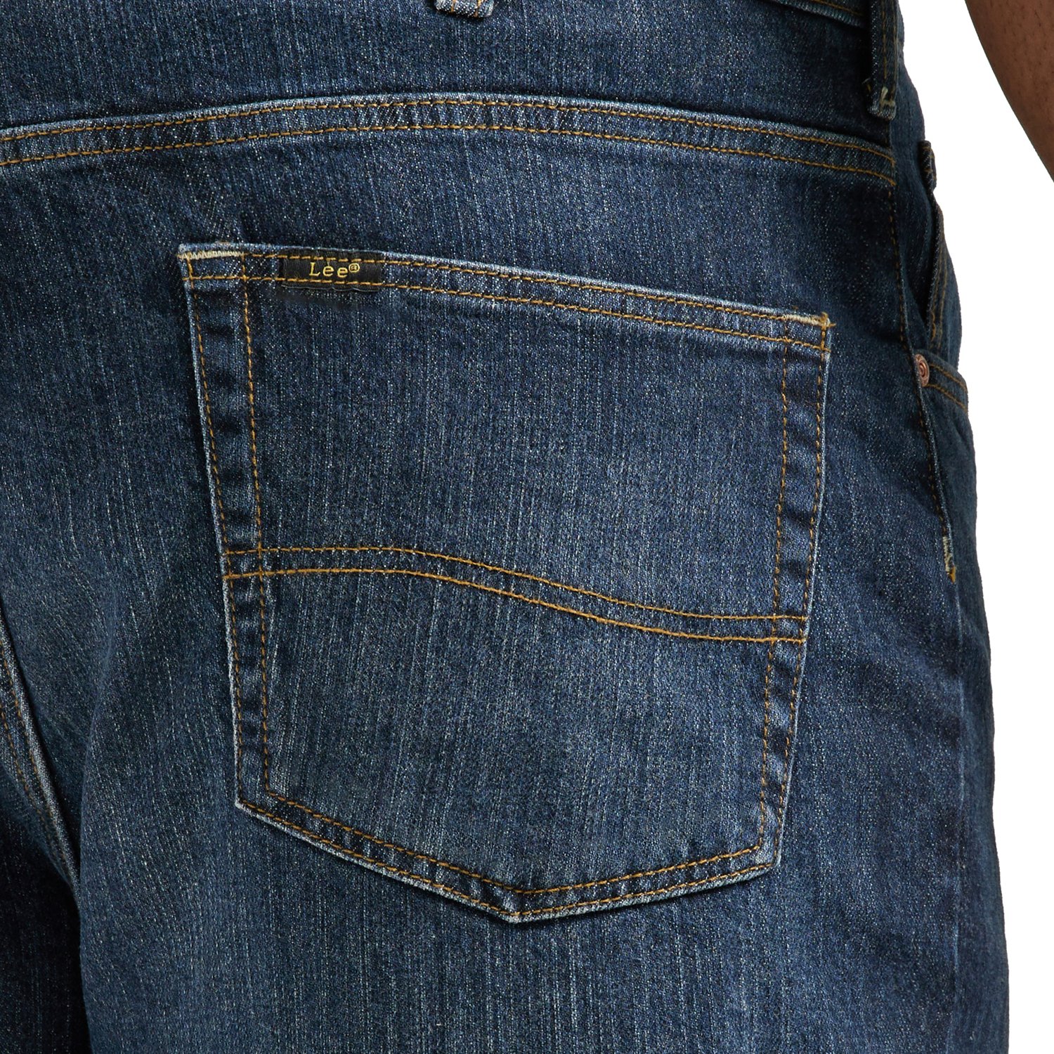 Lee Men's Big & Tall Loose Fit Straight Leg Jeans - view number 5