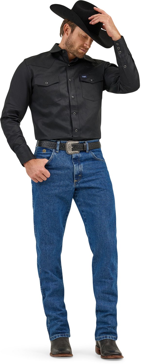 Wrangler Men's George Straight Cowboy Cut Relaxed Fit Jeans - view number 6