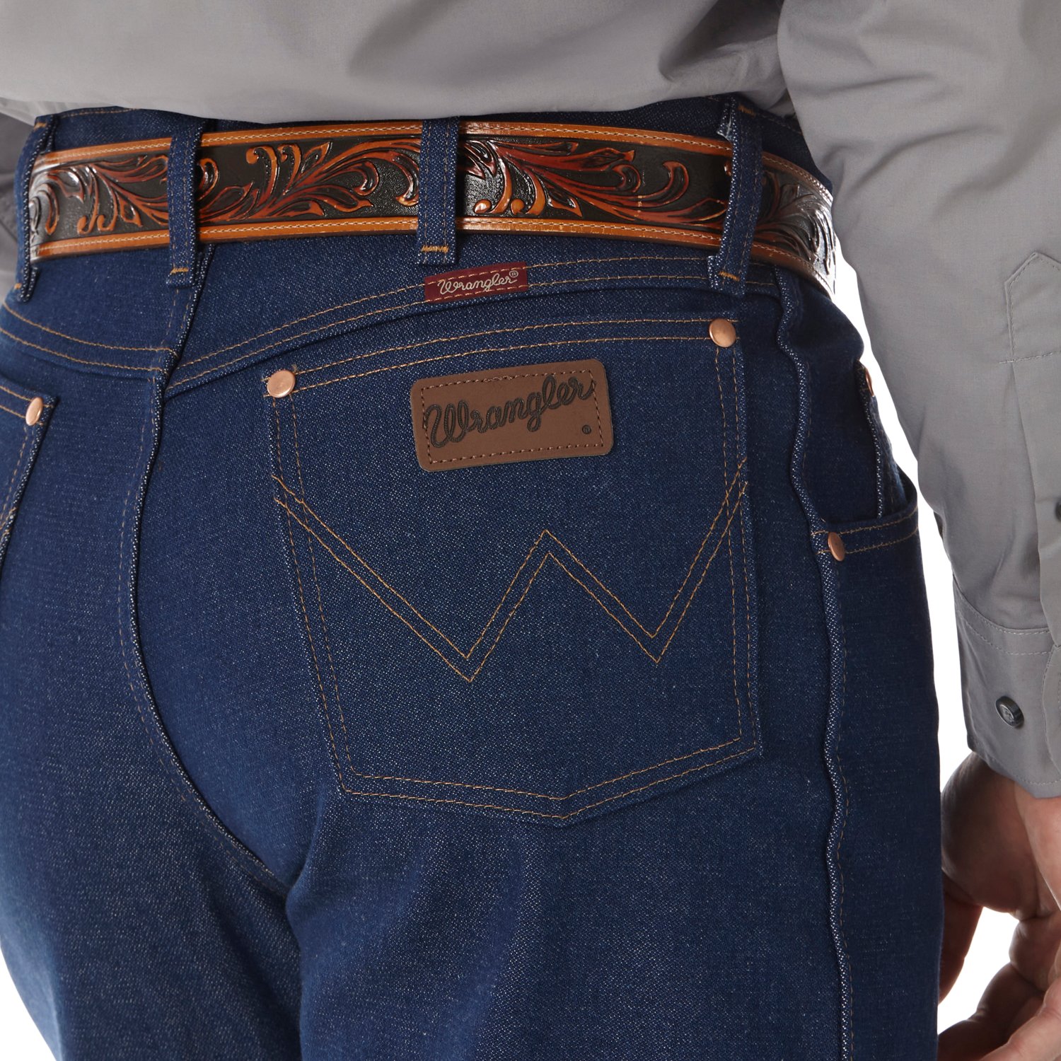 Wrangler Men's Cowboy Cut Relaxed Fit Rigid Jeans - view number 5