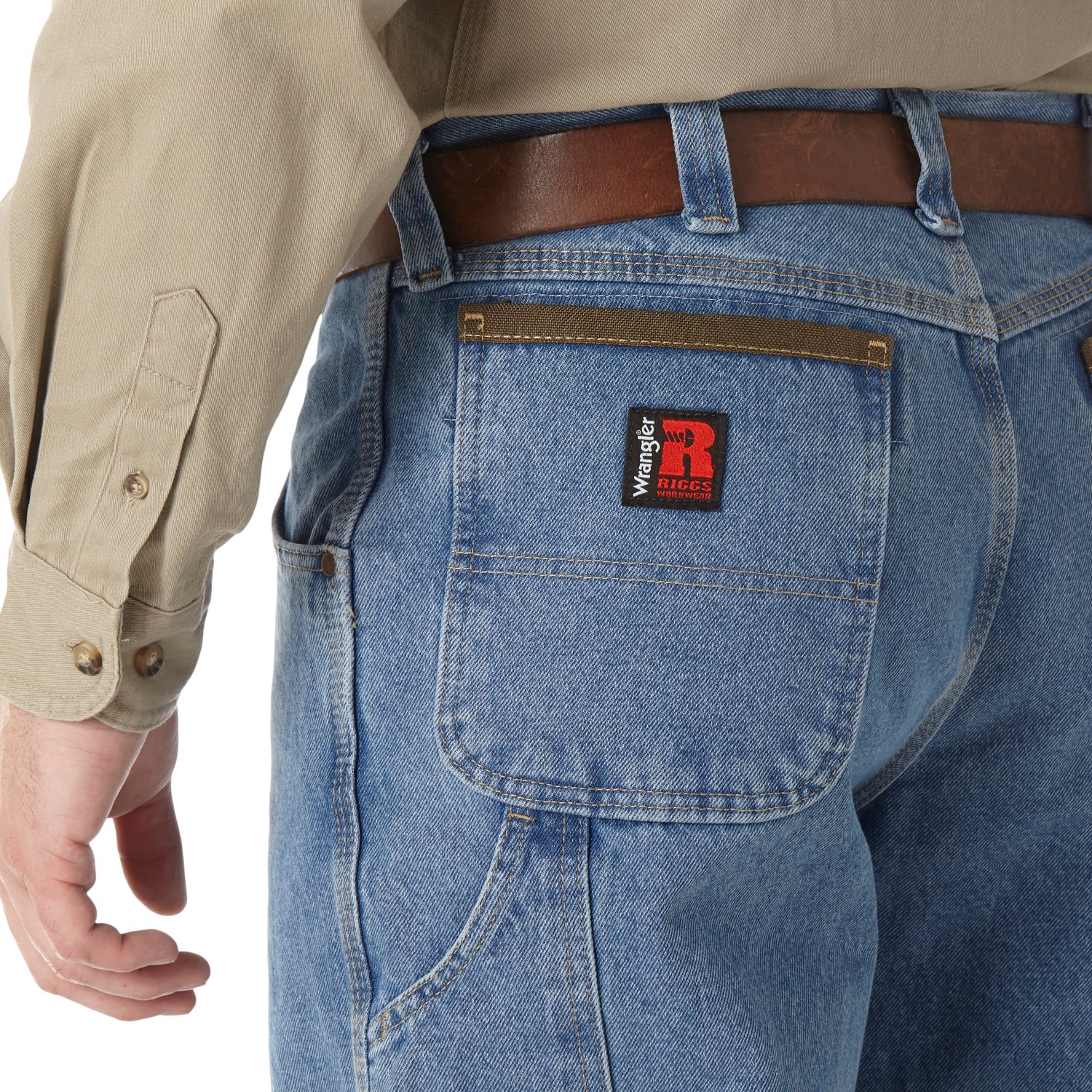 Wrangler Men's Riggs Workwear Relaxed Fit Carpenter Jeans - view number 2