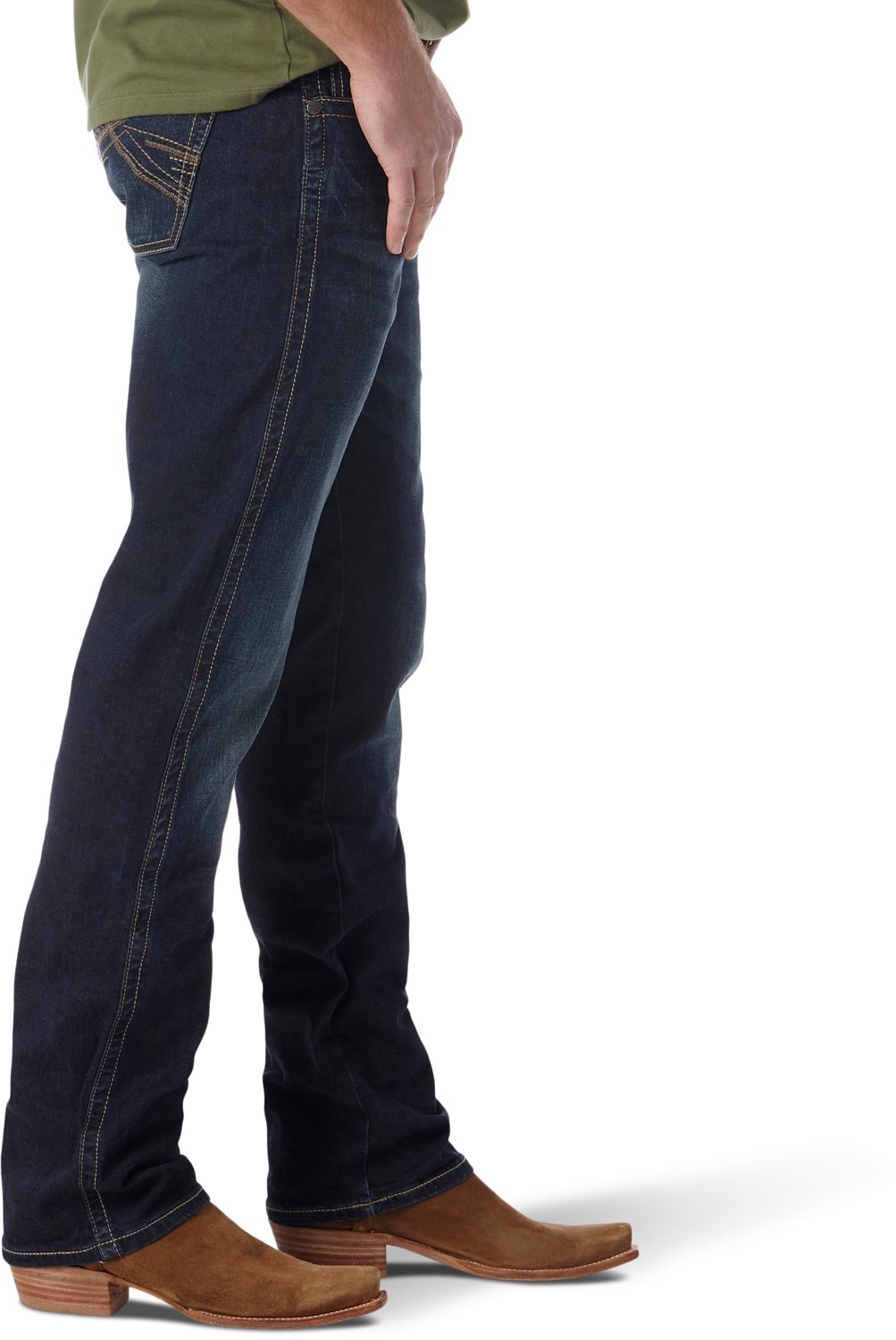 Wrangler Men's 20X NO. 44 Slim Fit Straight Leg Jeans - view number 3