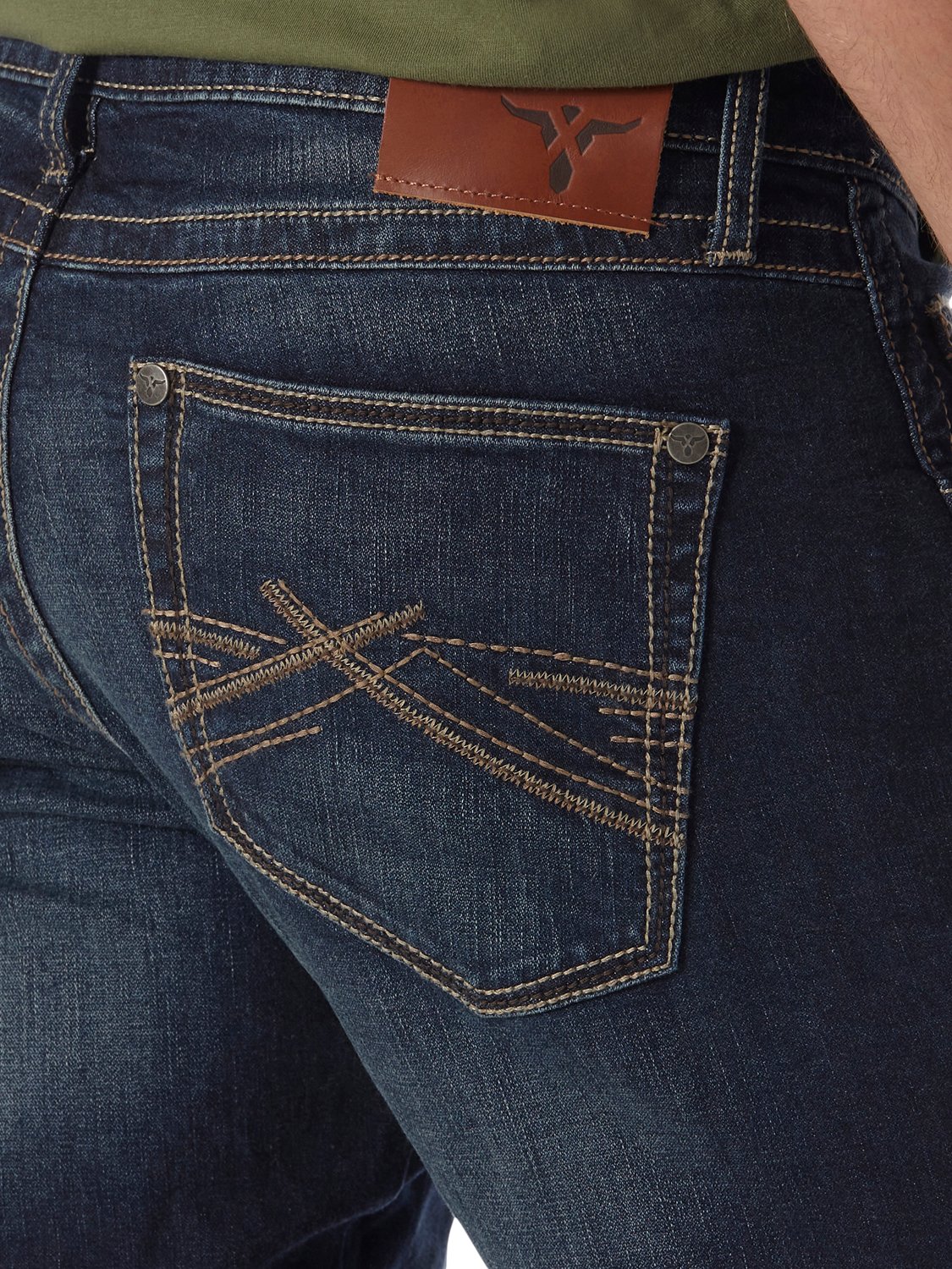 Wrangler Men's 20X NO. 44 Slim Fit Straight Leg Jeans - view number 5