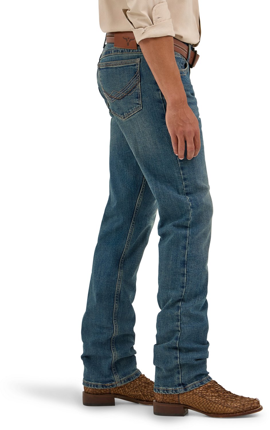 Wrangler Men's 20X NO. 44 Slim Fit Straight Leg Jeans - view number 3