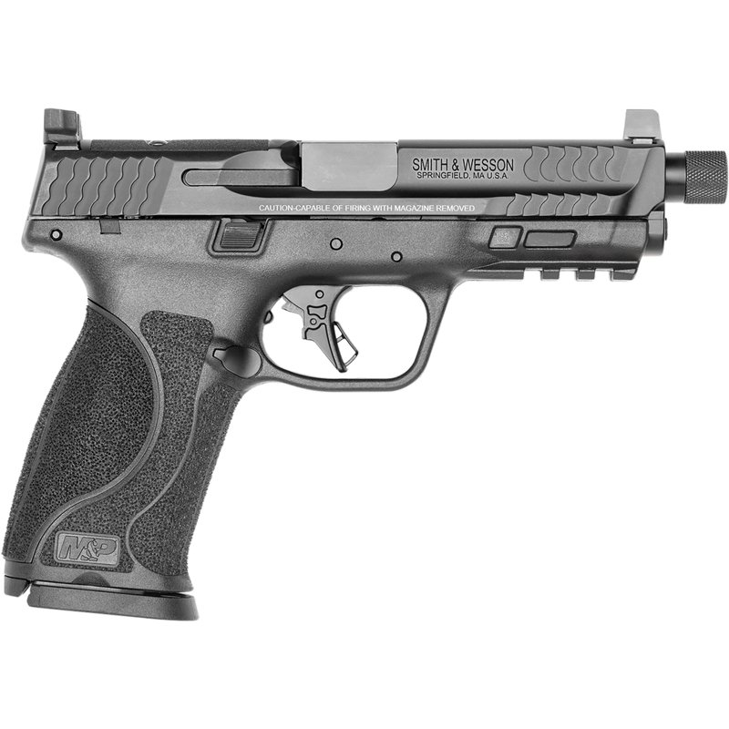 Smith &Wesson M&P9 M2.0 Optics-Ready Threaded Barrel RH Semi-Auto Pistol without Thumb Safety