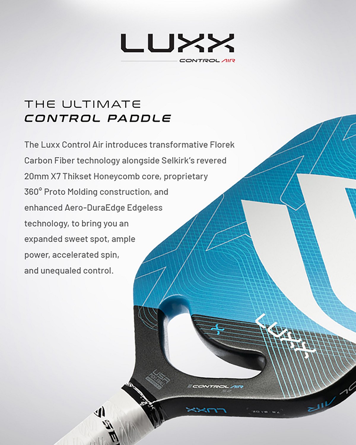 Selkirk Sport LUXX Control Air Epic Pickleball Paddle - view number 7