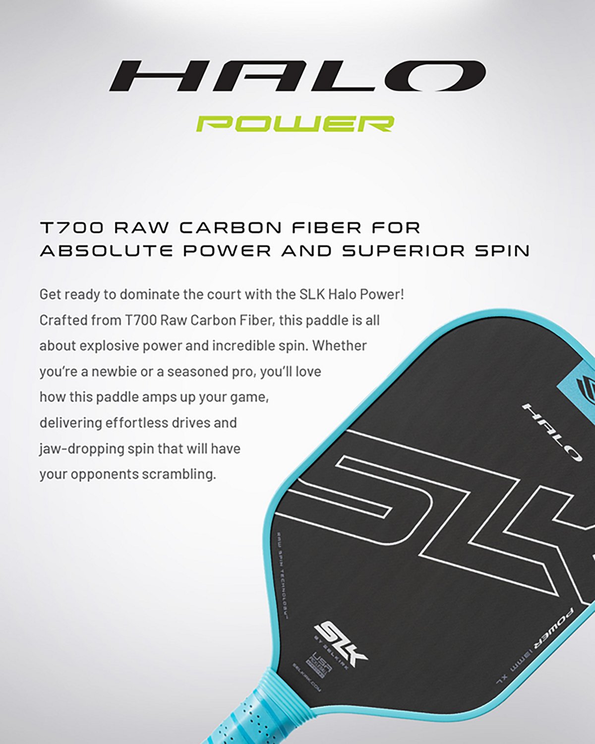 Selkirk Sport SLK Halo Power Max Pickleball Paddle - view number 6