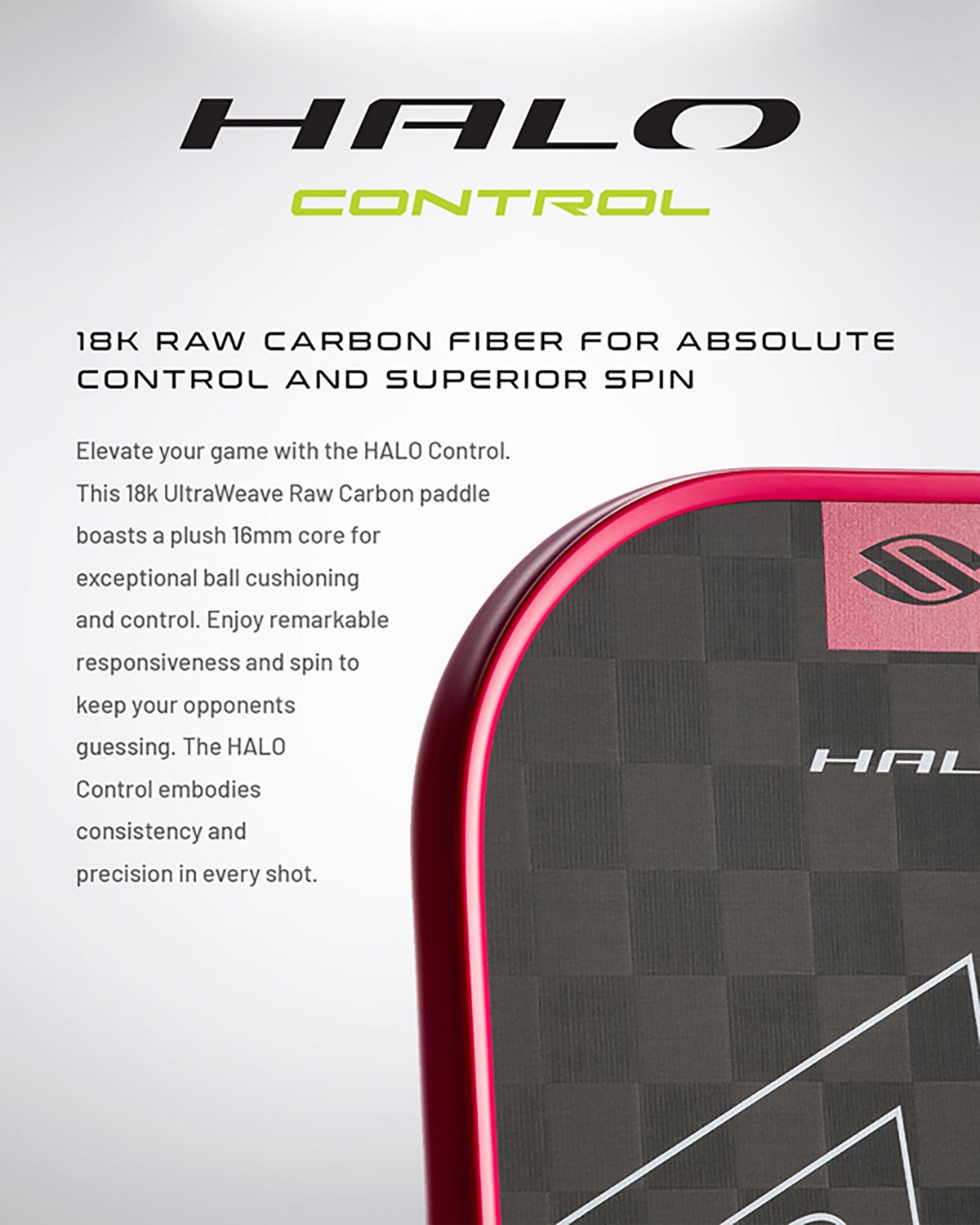 Selkirk Sport SLK Halo Control XL Pickleball Paddle - view number 6