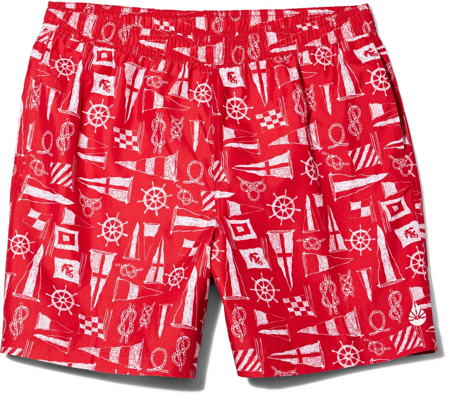 O'Rageous Men's Flag Printed Volley Shorts - view number 2