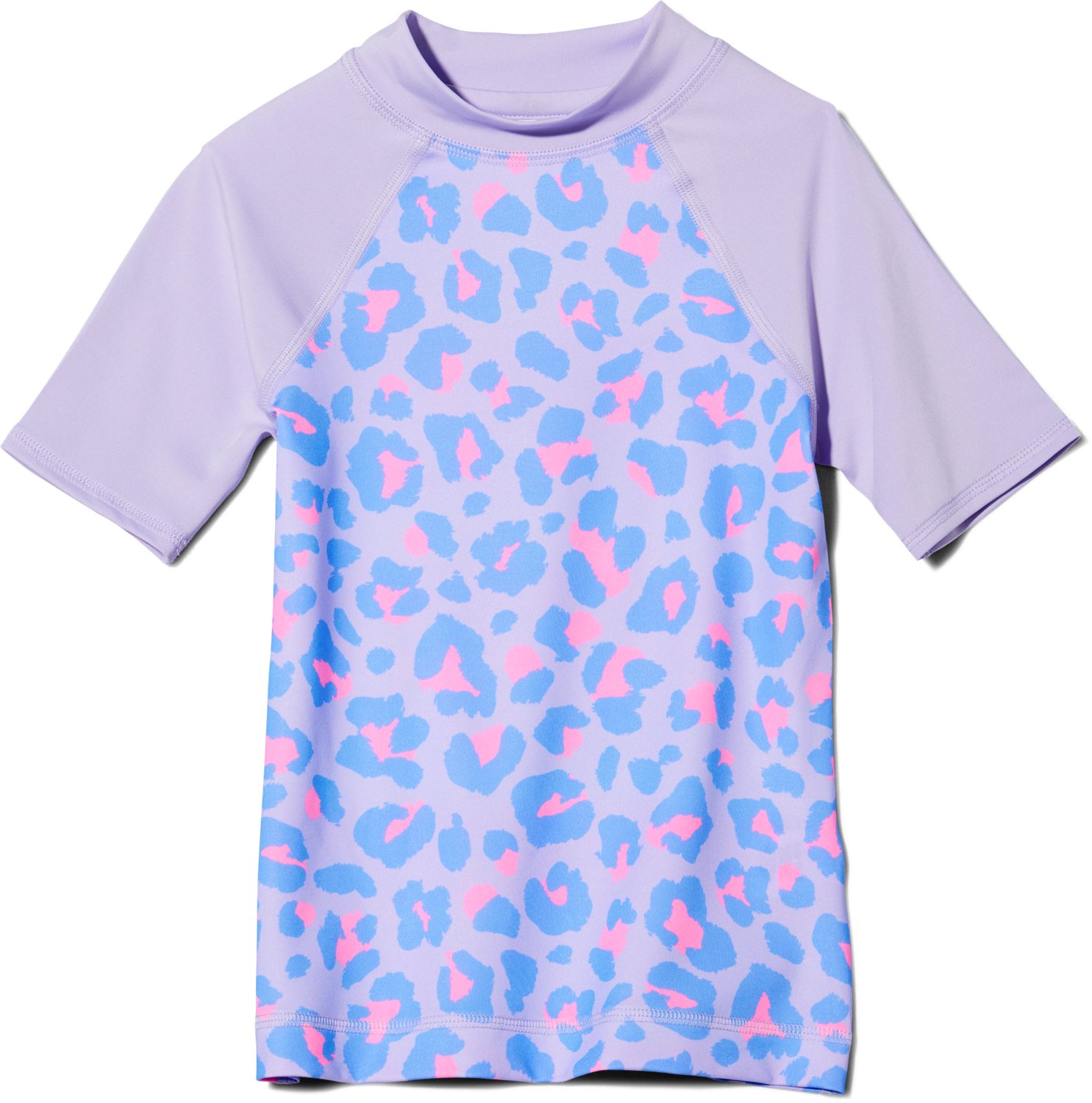O'Rageous Girls' 4-7 Fruits Printed Short Sleeve Rash Guard