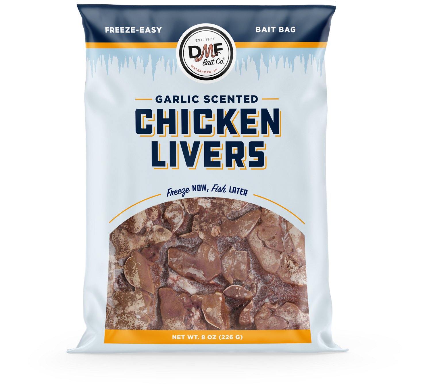 DMF Bait Chicken Livers 8 oz Frozen Bait - view number 4