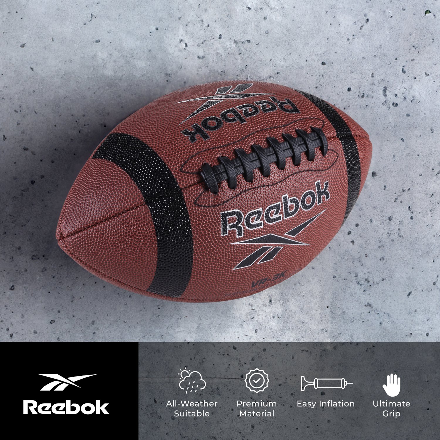 Reebok VR-3K Junior Composite Football - view number 2