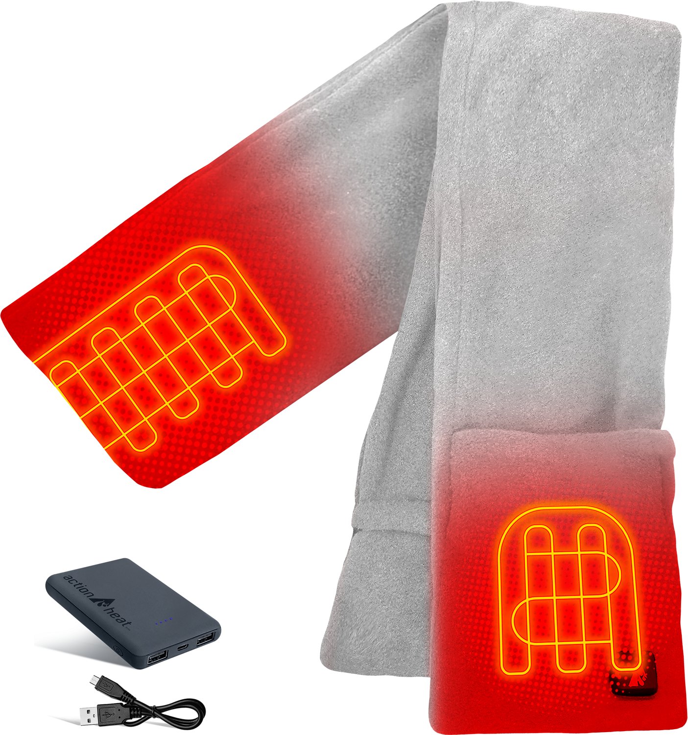 ActionHeat 5 V Battery Heated Fleece Scarf                                                                                       - view number 3