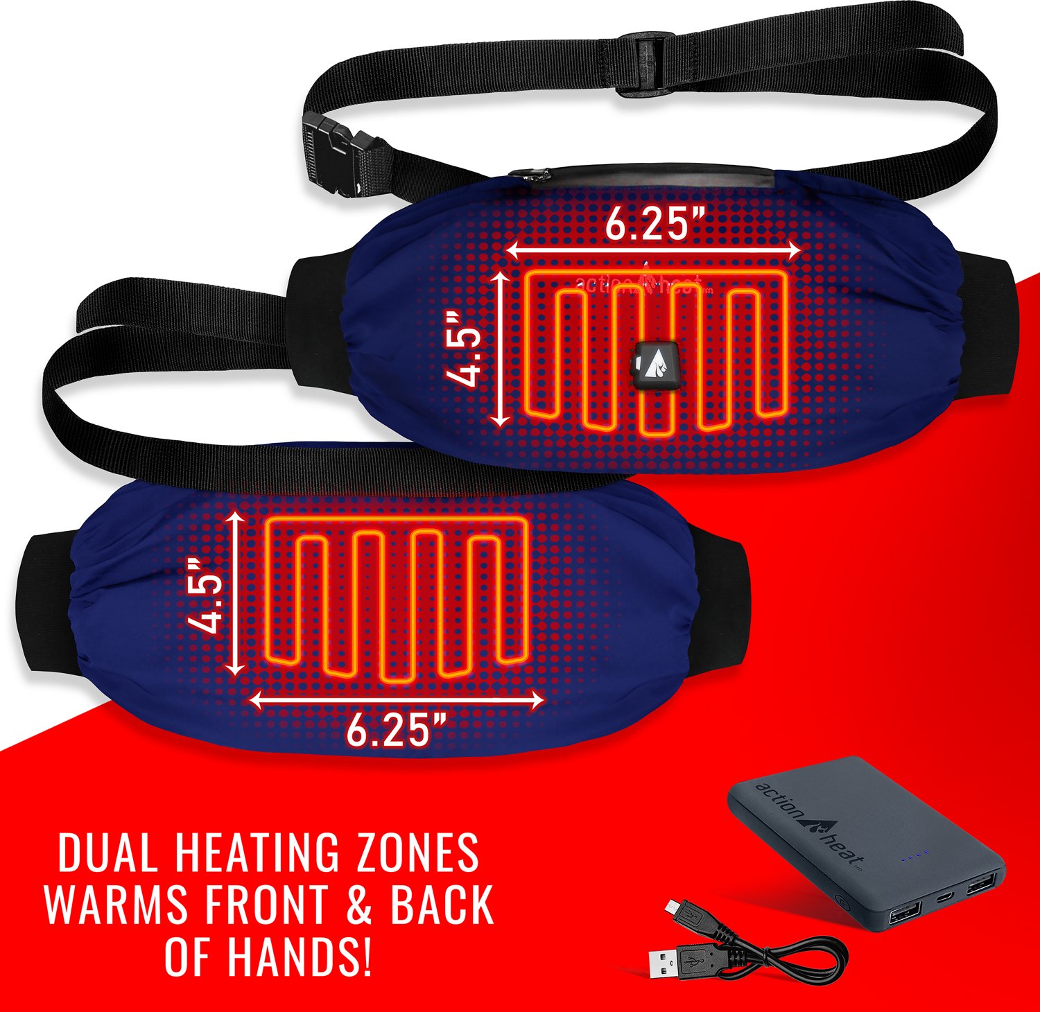 ActionHeat 5V Battery Heated Hand Muff Warmer - view number 3